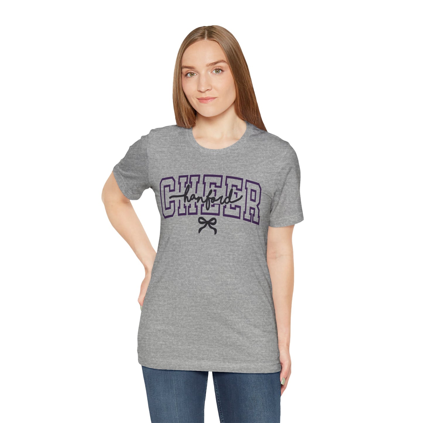 Cheer - Adult T-Shirt - Hanford Cursive