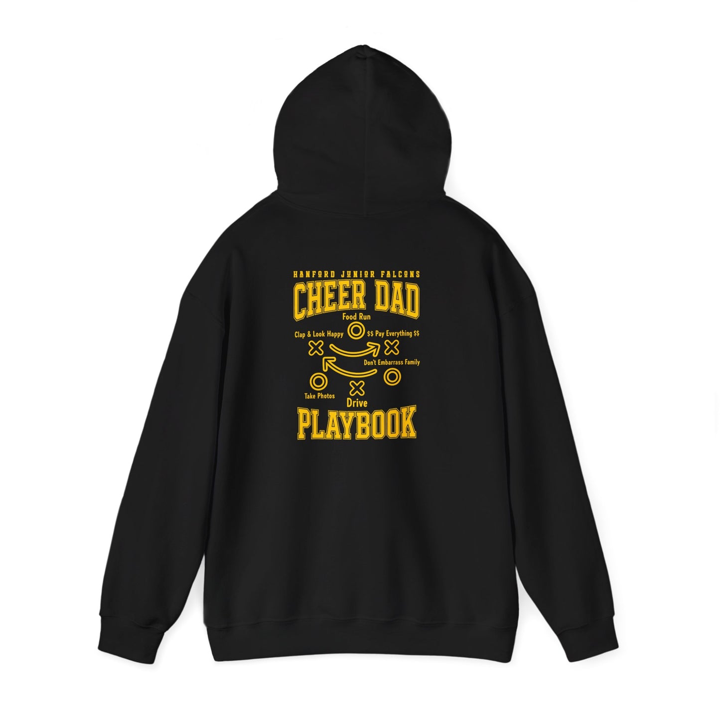 Cheer - Adult Sweatshirt - Cheer Dad Playbook