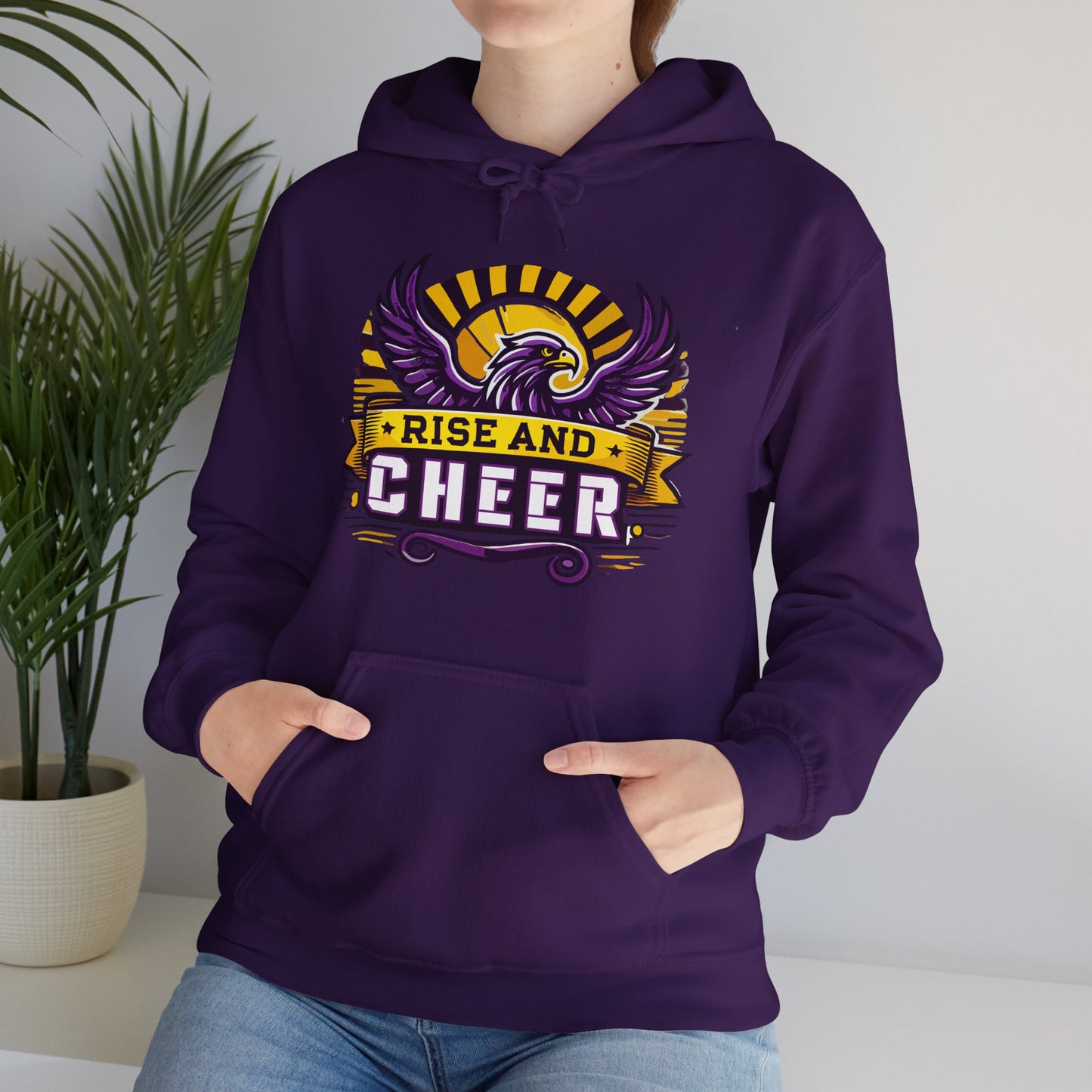 Cheer - Adult Sweatshirt - Rise and Cheer