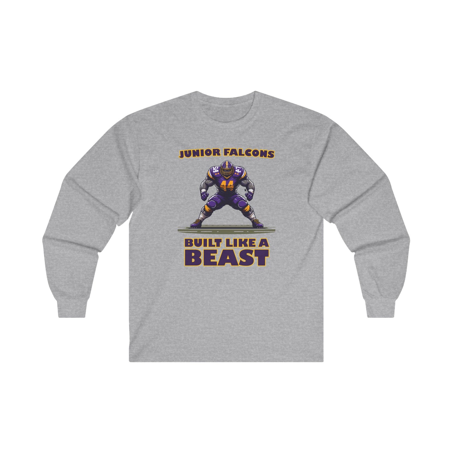 Football - Adult Long Sleeve - Built like a Beast