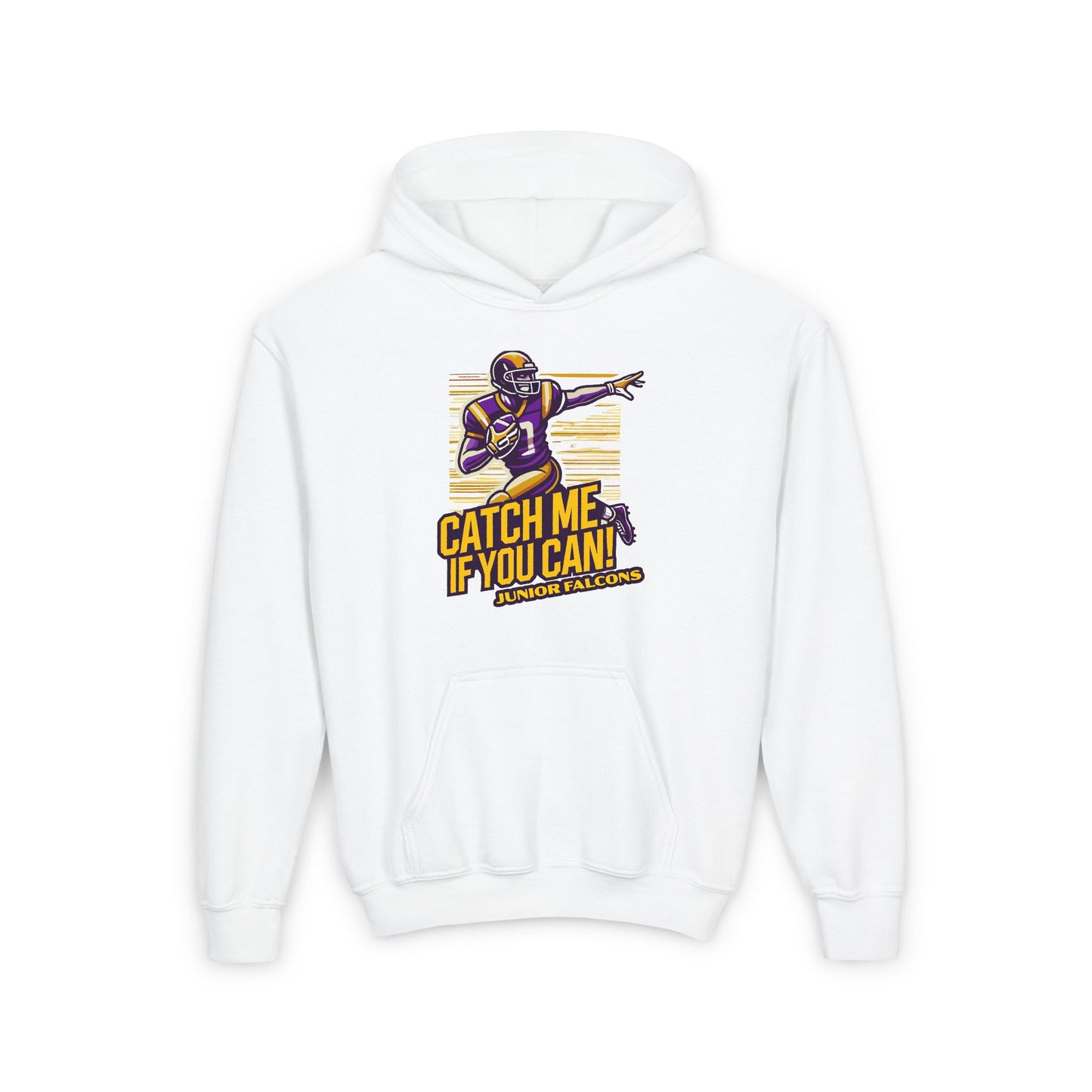Football - Youth Sweatshirt - Catch Me if you Can