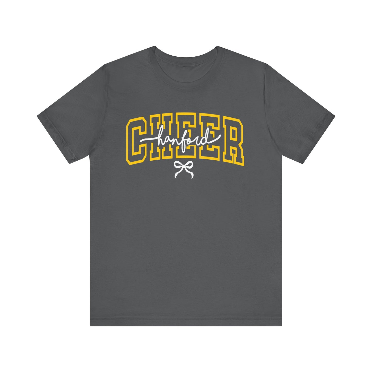 Cheer - Adult T-Shirt - Hanford Cursive