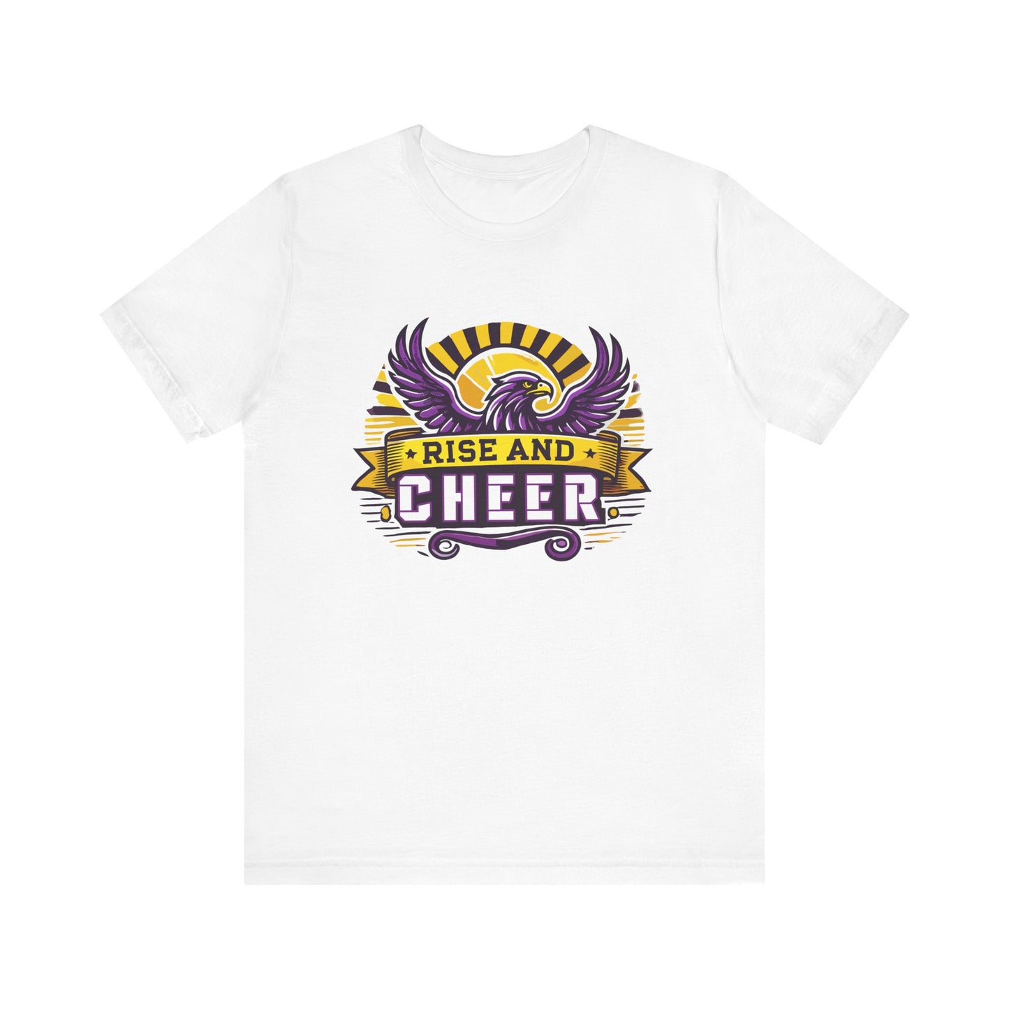 Cheer - Adult T-Shirt - Rise and Cheer