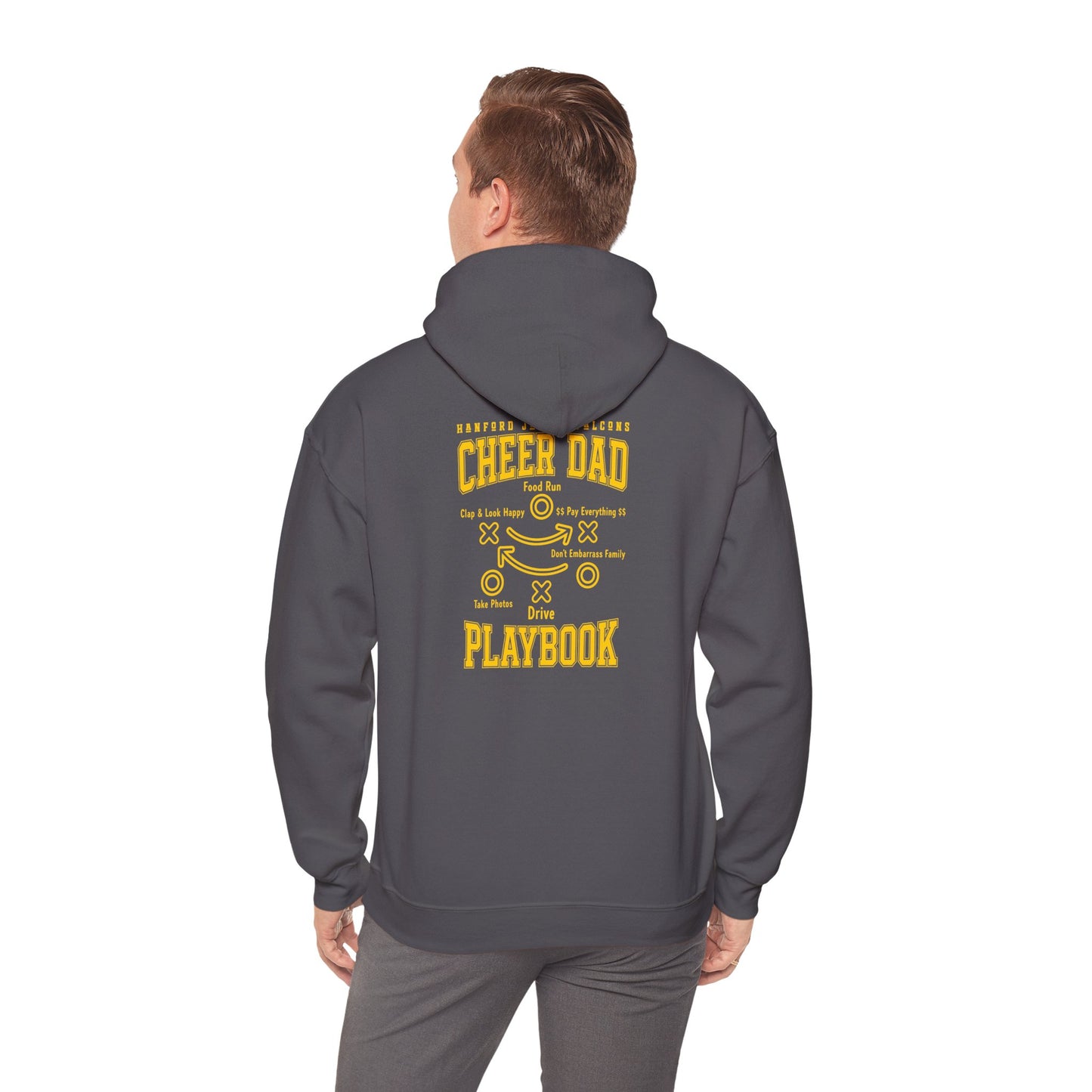 Cheer - Adult Sweatshirt - Cheer Dad Playbook