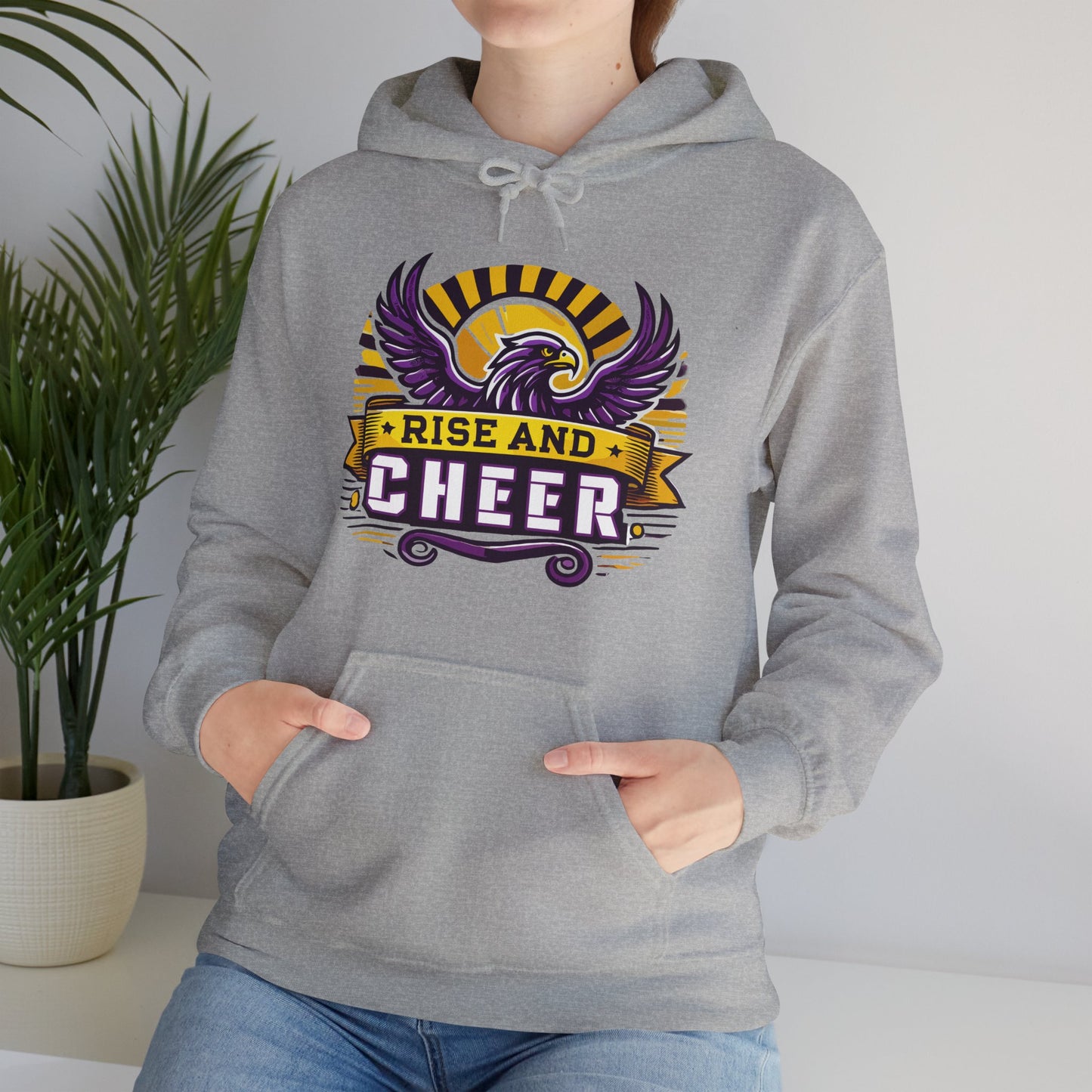 Cheer - Adult Sweatshirt - Rise and Cheer