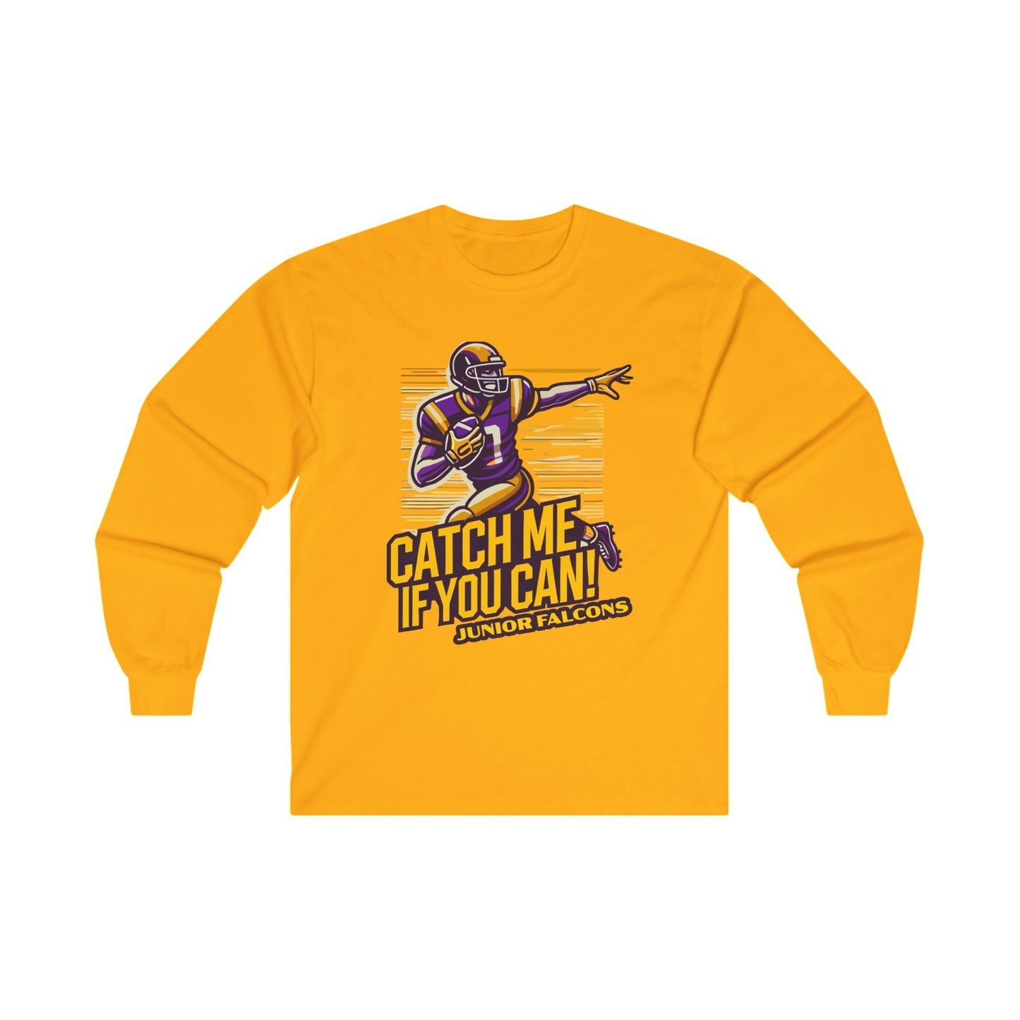 Football - Adult Long Sleeve - Catch me if you can