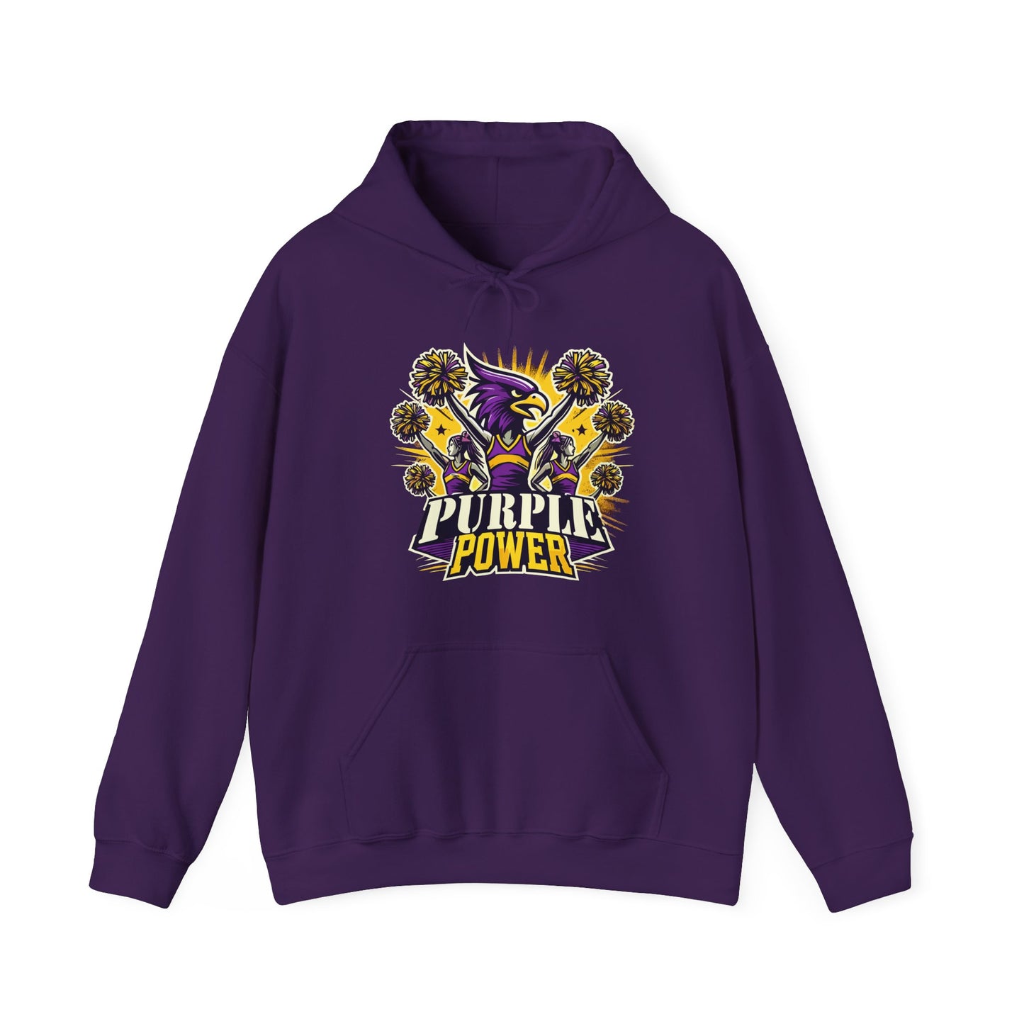 Cheer - Adult Sweatshirt - Purple Power