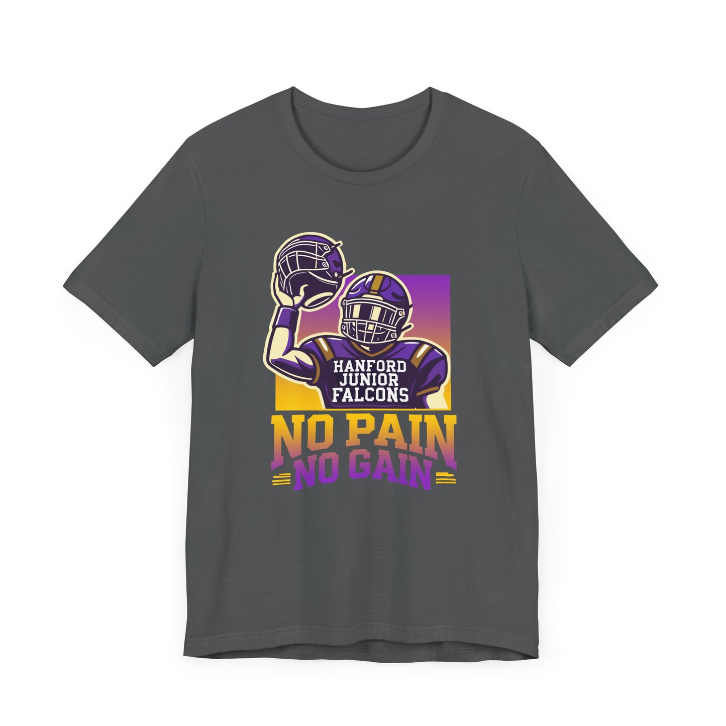 Football - Adult T-Shirt - No Pain No Gain