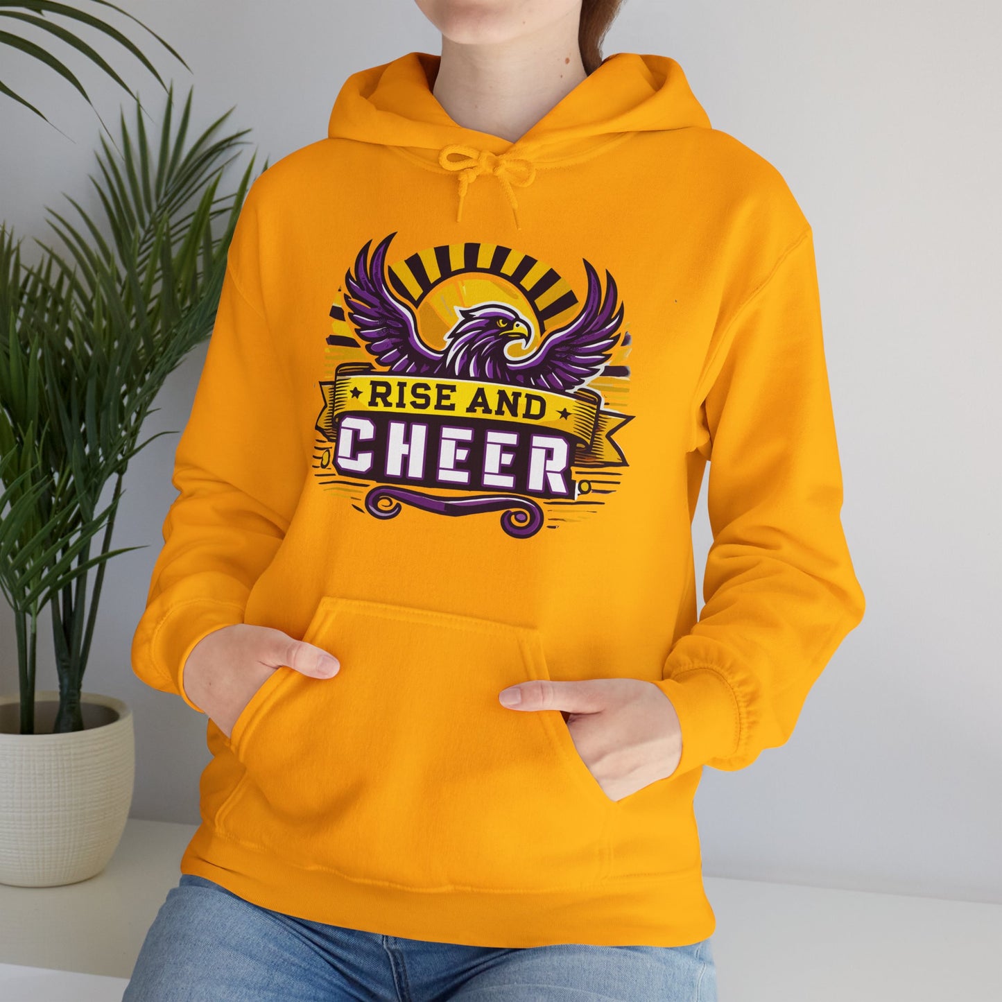 Cheer - Adult Sweatshirt - Rise and Cheer
