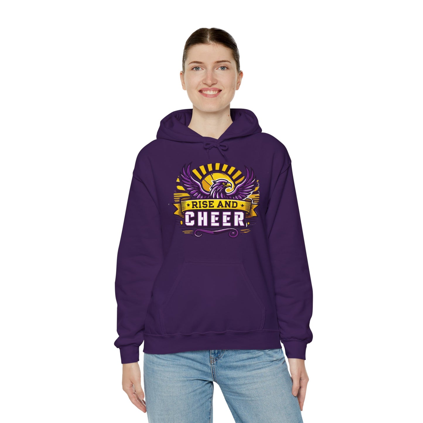 Cheer - Adult Sweatshirt - Rise and Cheer