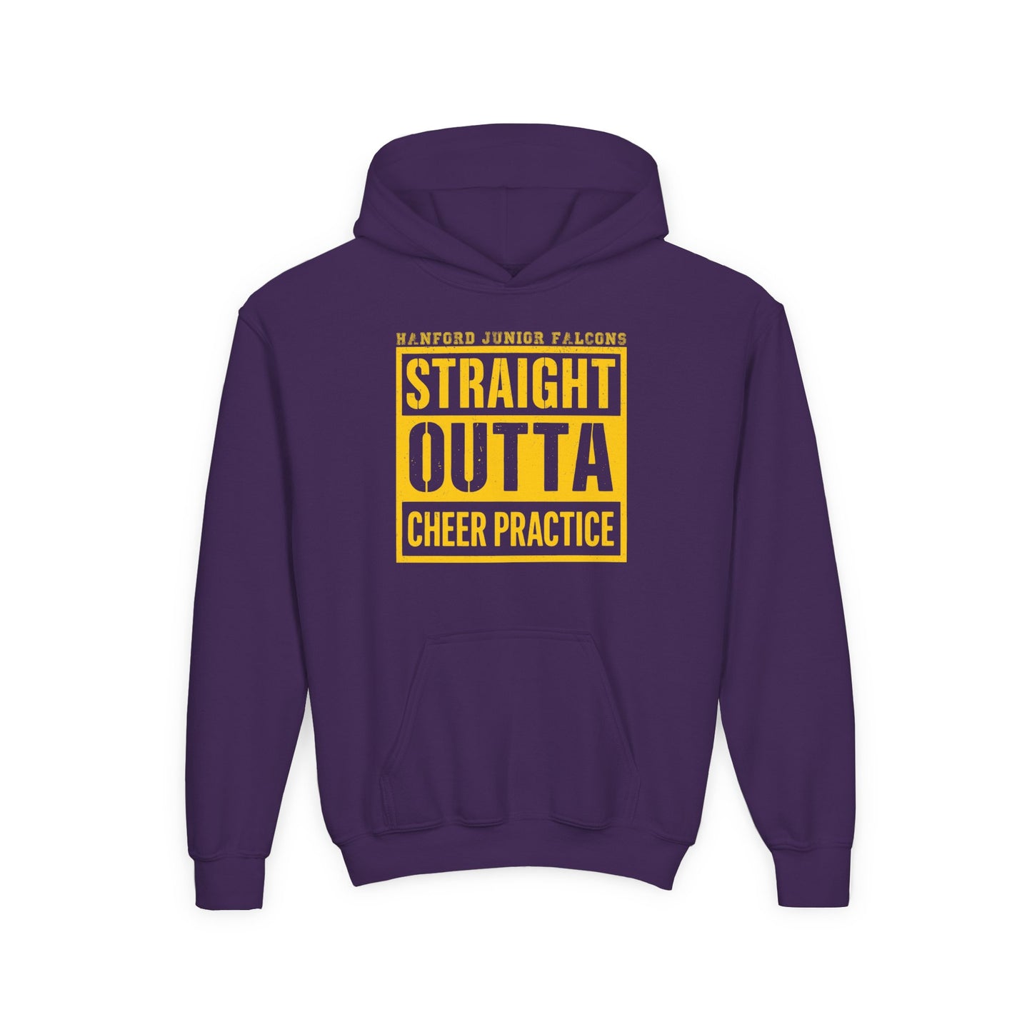 Cheer - Youth Sweatshirt - Straight Outta Cheer Practice