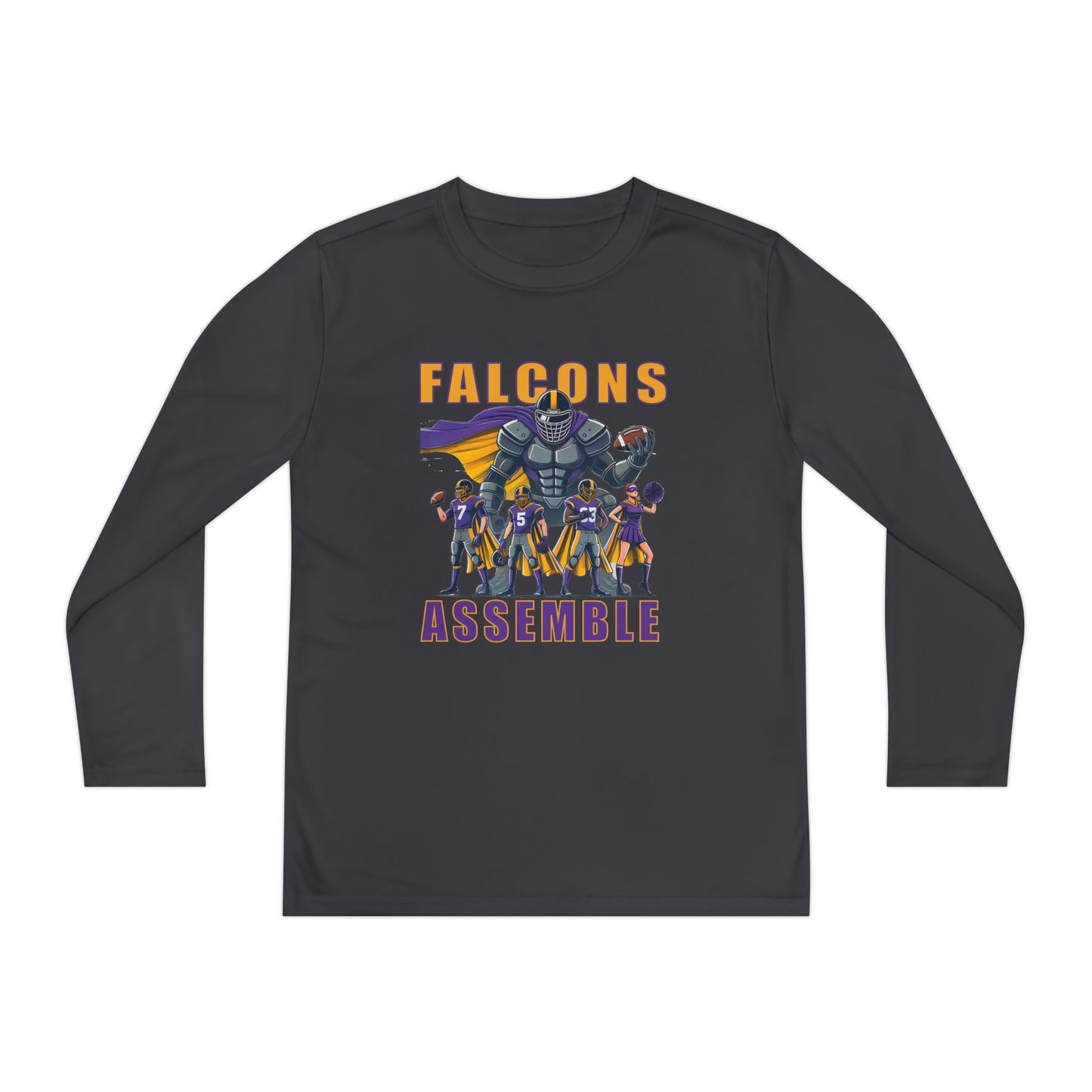 Team Items - Youth Long Sleeve - Falcons Assemble