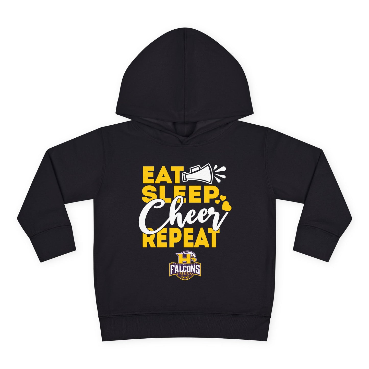Cheer - Toddler Sweatshirt - Eat Sleep Cheer Repeat