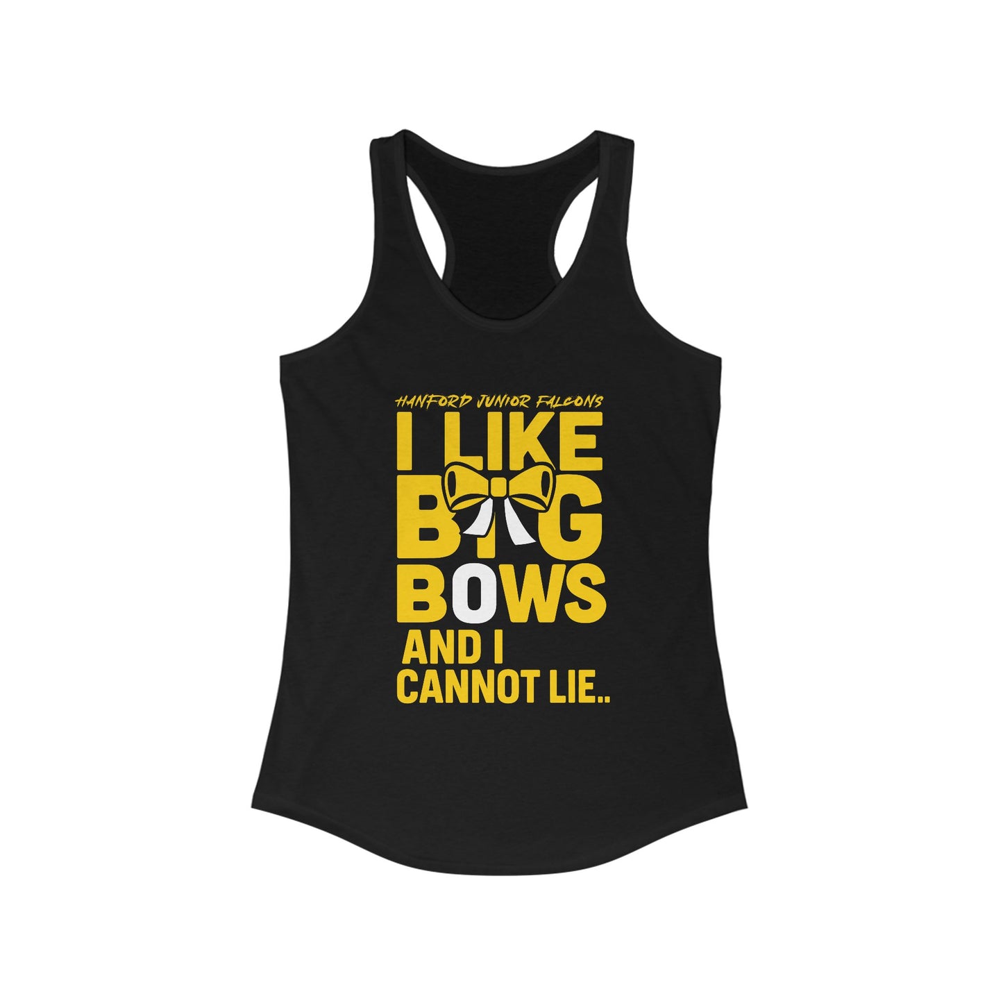 Cheer - Adult Tanktop - I like big bows