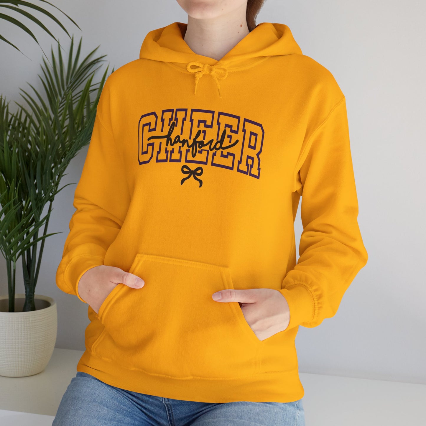 Cheer - Adult Sweatshirt - Hanford Cursive