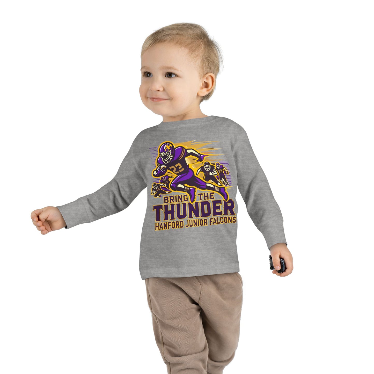 Football - Toddler Long Sleeve - Bring the Thunder