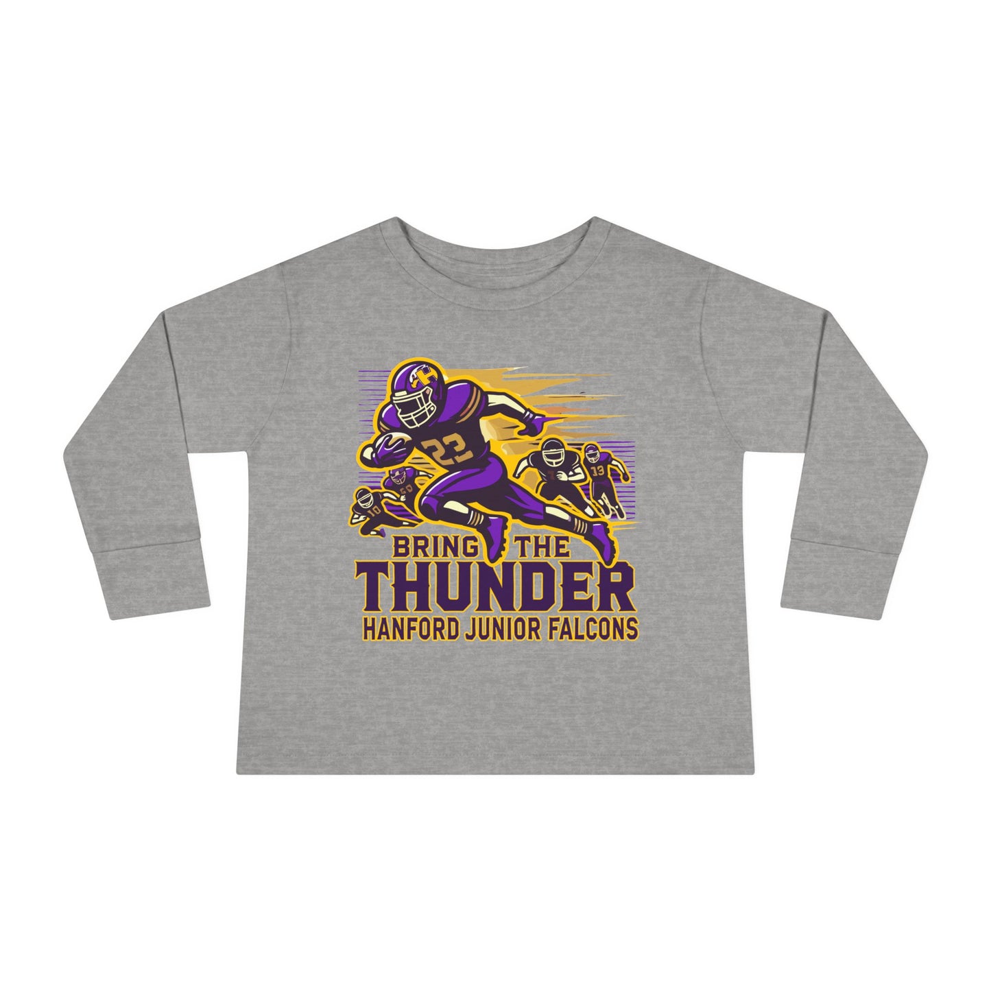 Football - Toddler Long Sleeve - Bring the Thunder