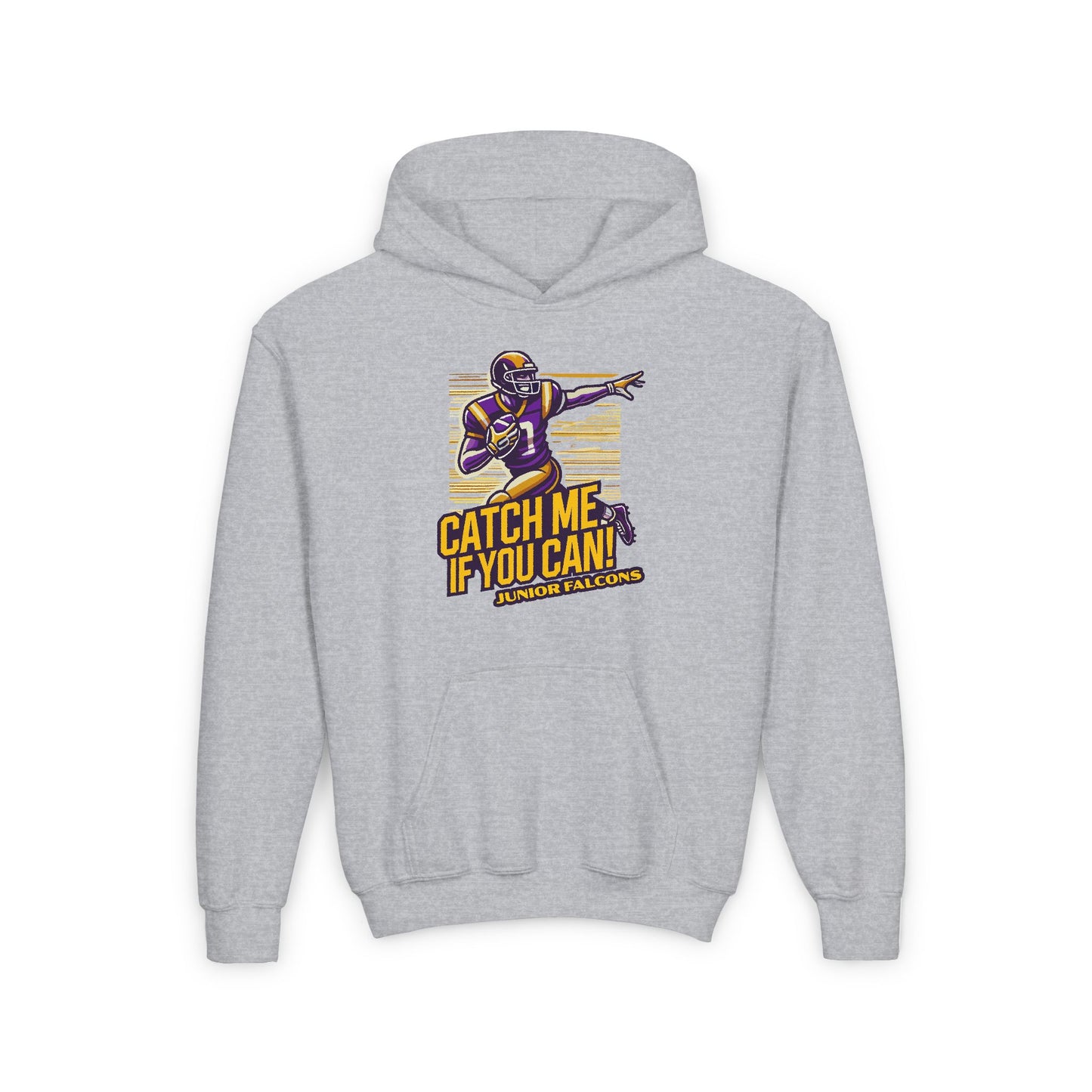 Football - Youth Sweatshirt - Catch Me if you Can