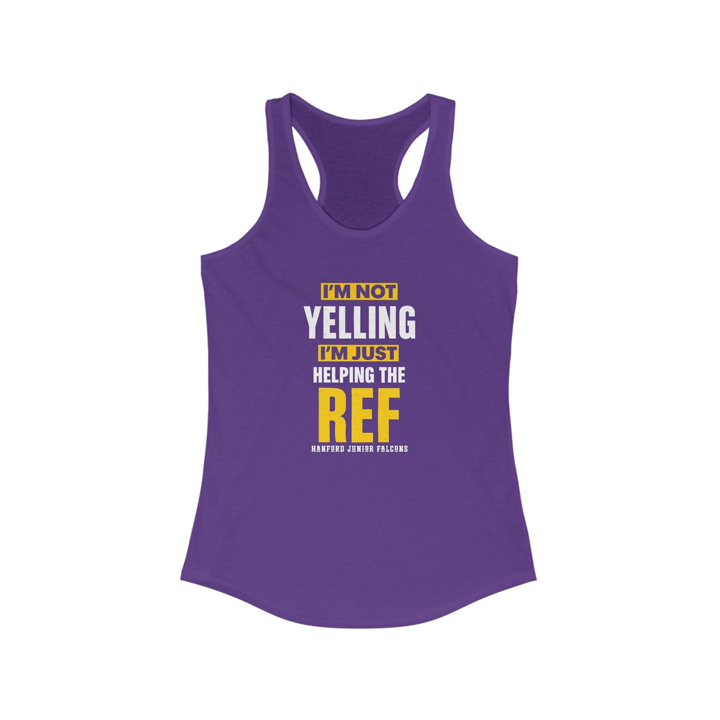 Football - Adult Tank Top - I'm Not Yelling