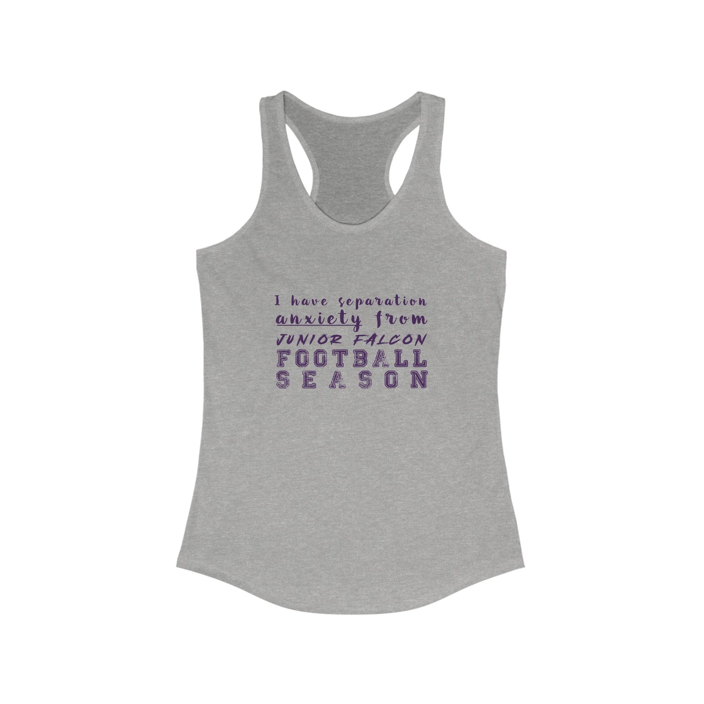 Football - Adult TankTop - I have separation anxiety