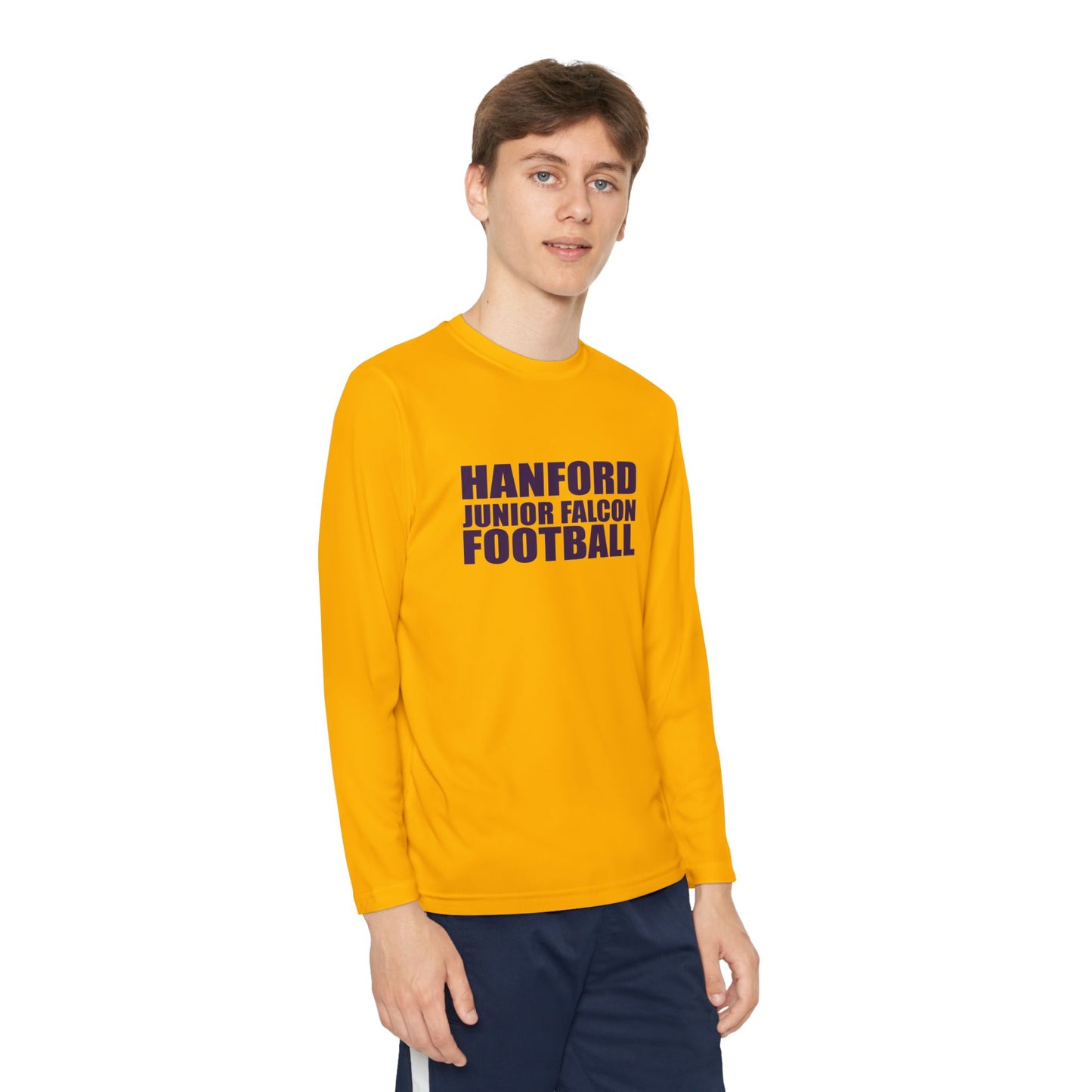 Football - Youth Long Sleeve - Simple Text