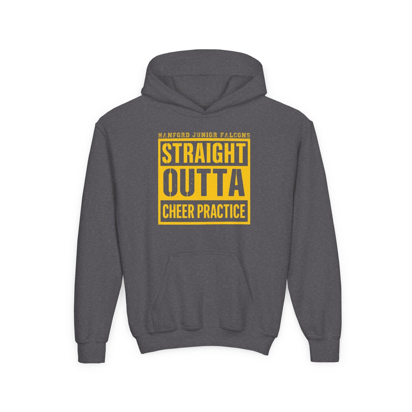 Cheer - Youth Sweatshirt - Straight Outta Cheer Practice