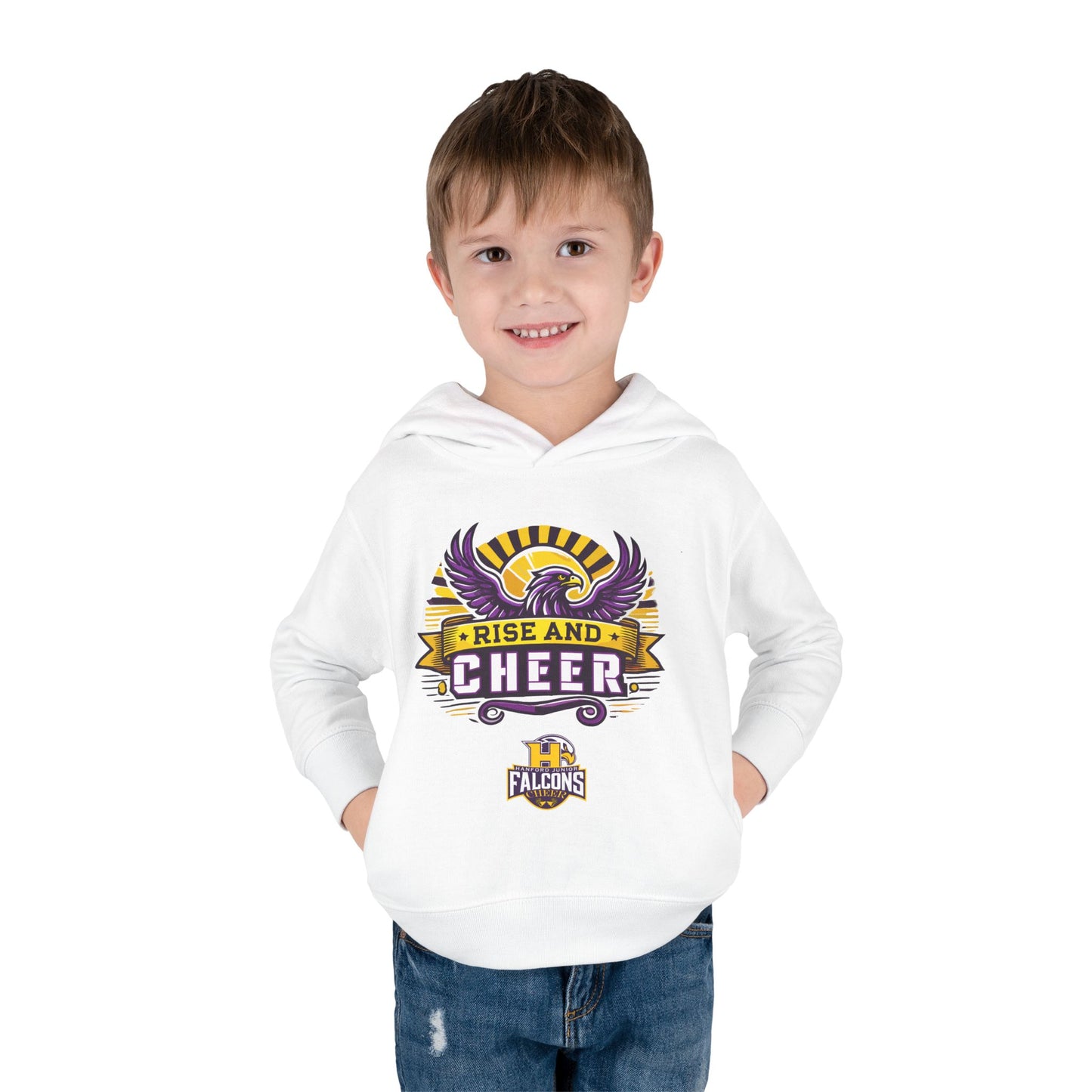Cheer - Toddler Sweatshirt - Rise and Cheer