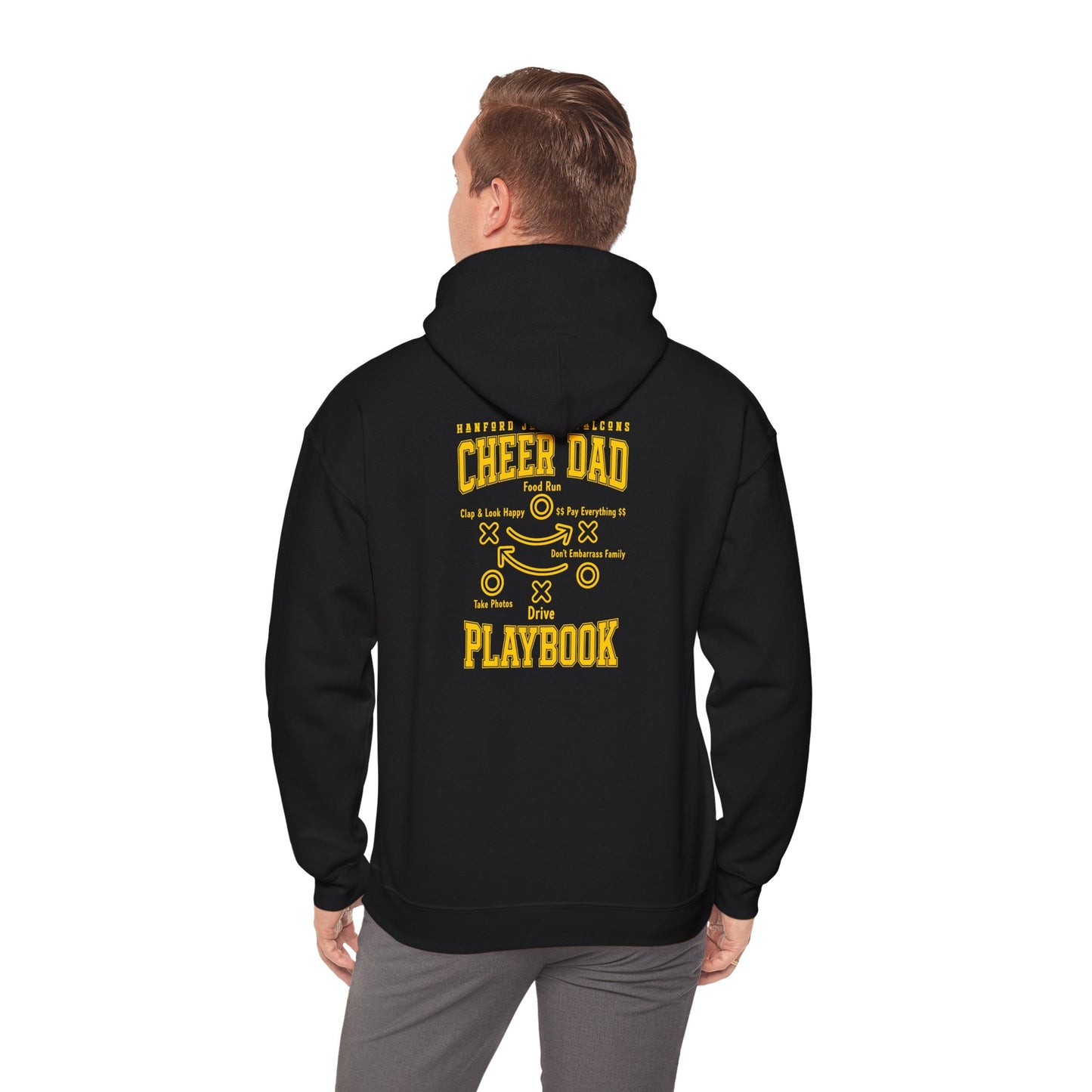 Cheer - Adult Sweatshirt - Cheer Dad Playbook