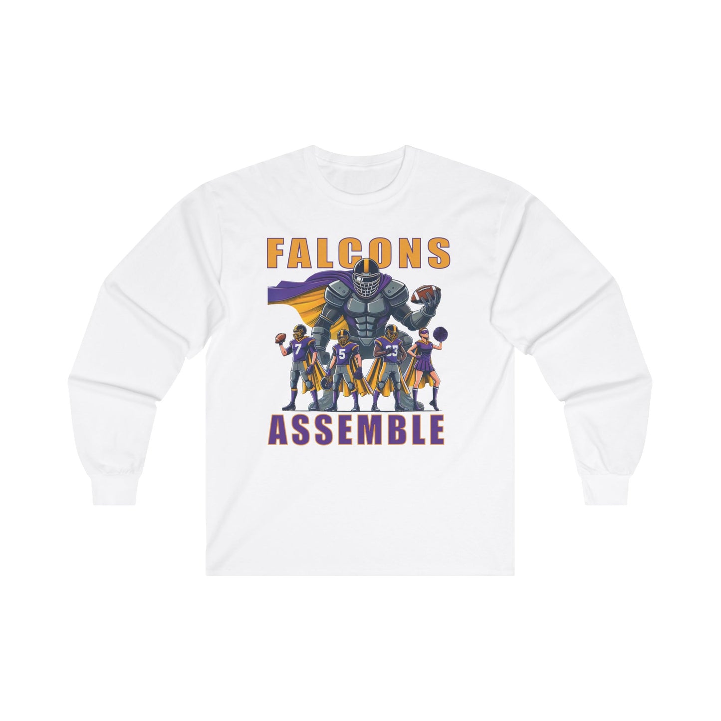 Team Items - Adult Long Sleeve - Falcons Assemble