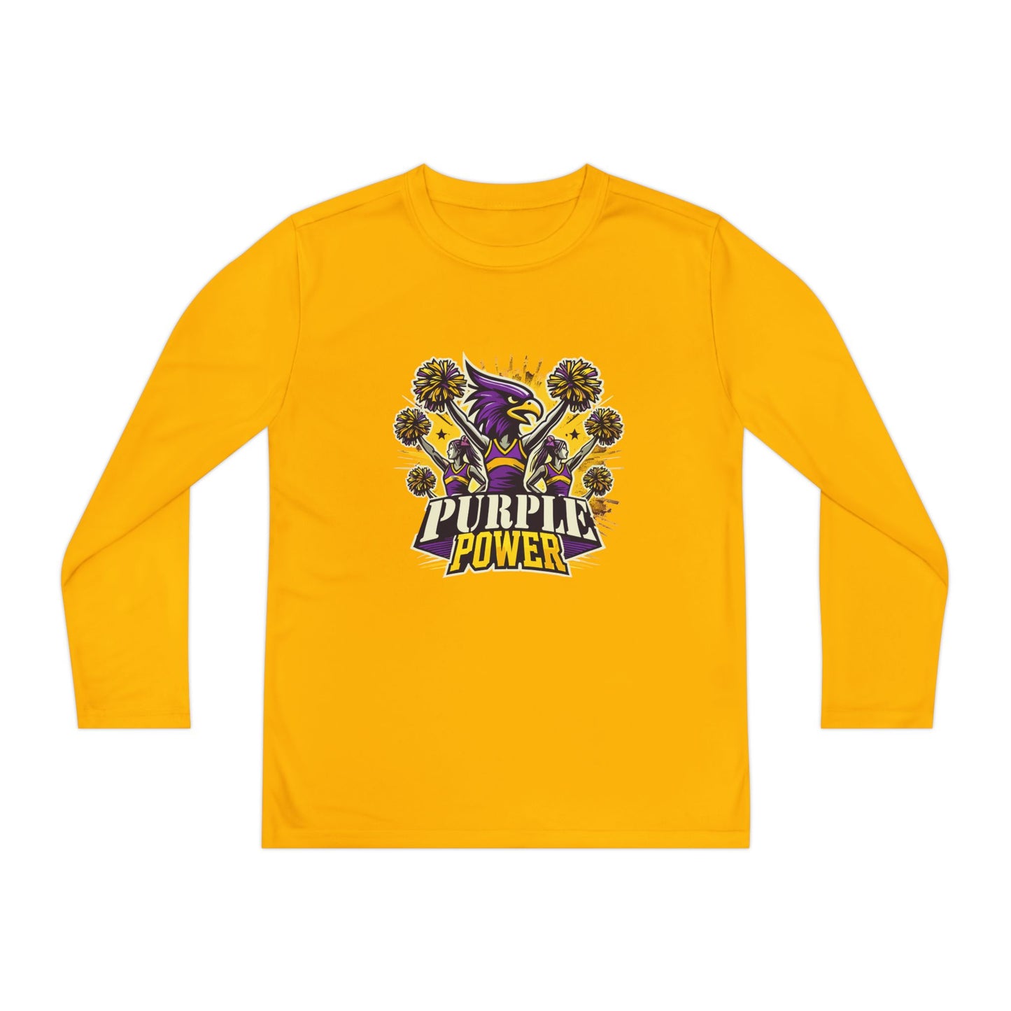 Cheer - Youth T-Shirt - Purple Power