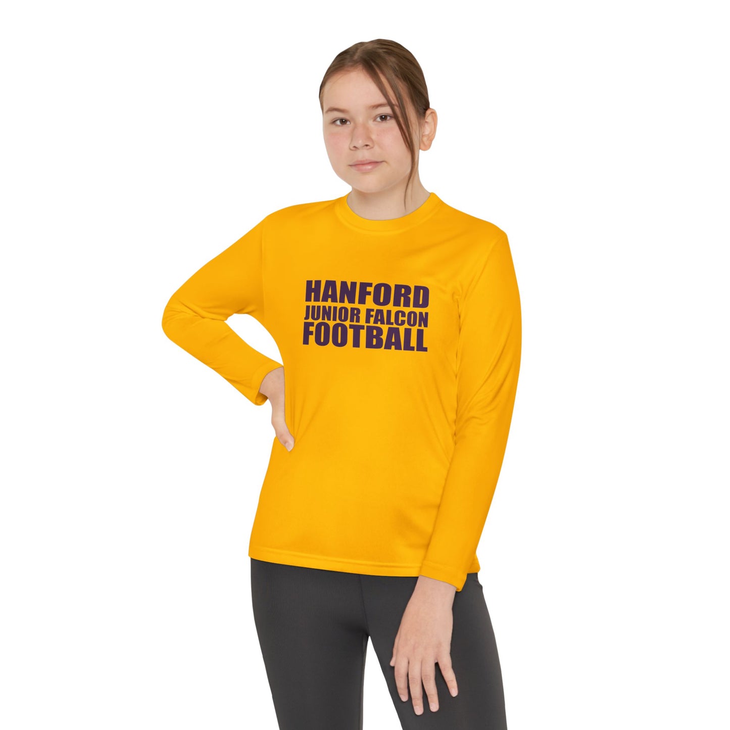 Football - Youth Long Sleeve - Simple Text