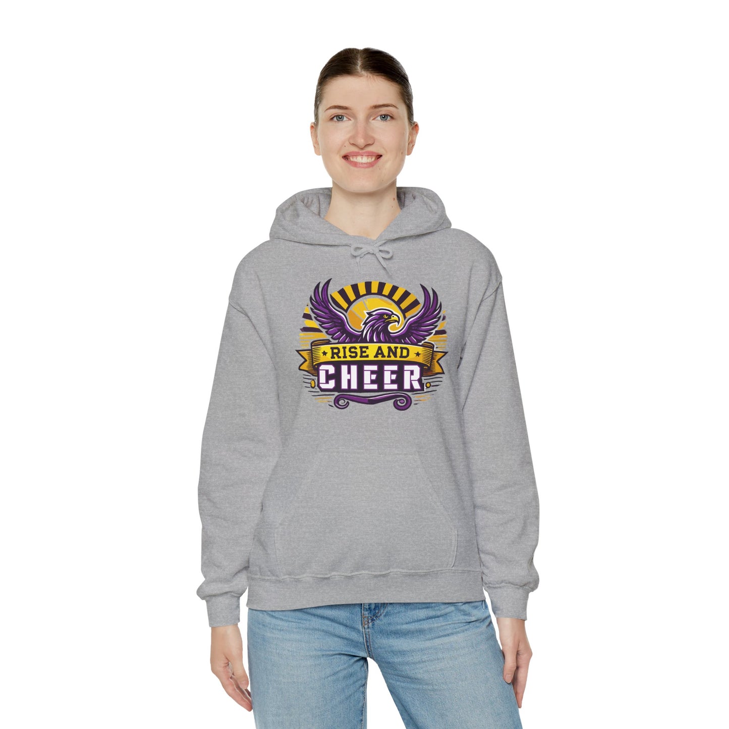 Cheer - Adult Sweatshirt - Rise and Cheer
