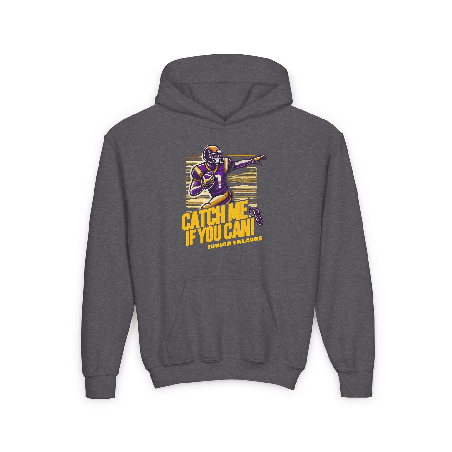 Football - Youth Sweatshirt - Catch Me if you Can