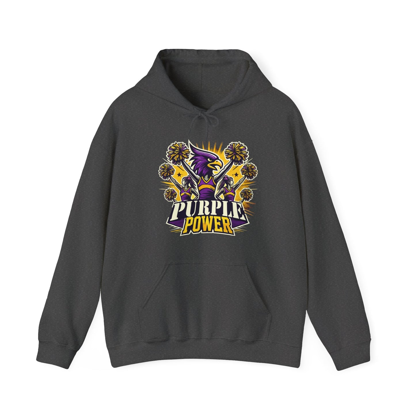 Cheer - Adult Sweatshirt - Purple Power