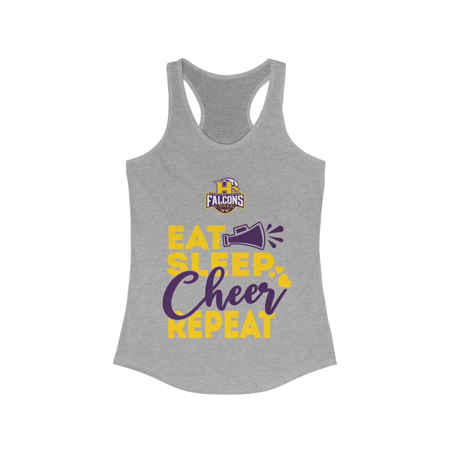 Cheer - Tanktop - Eat Sleep Cheer Repeat