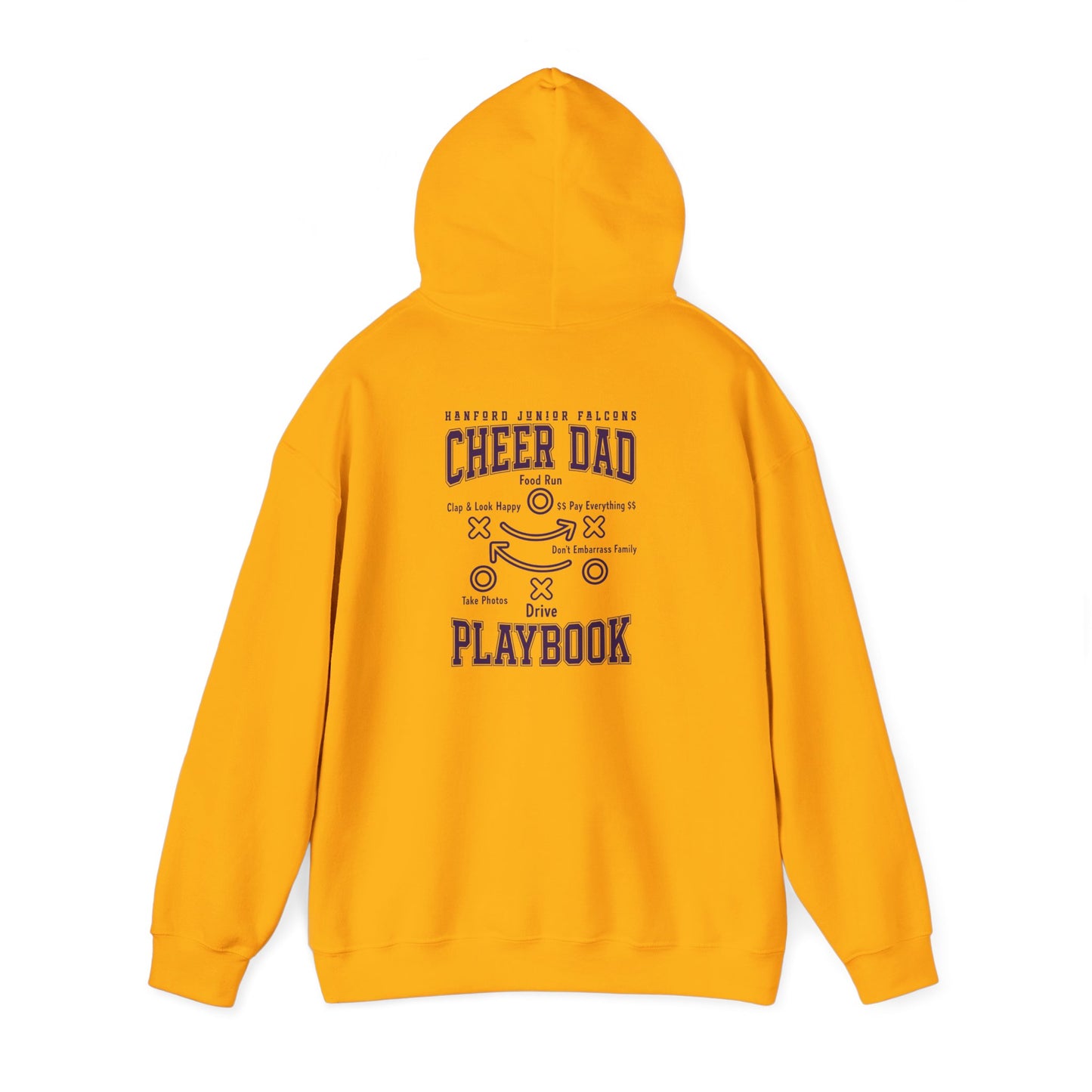 Cheer - Adult Sweatshirt - Cheer Dad Playbook