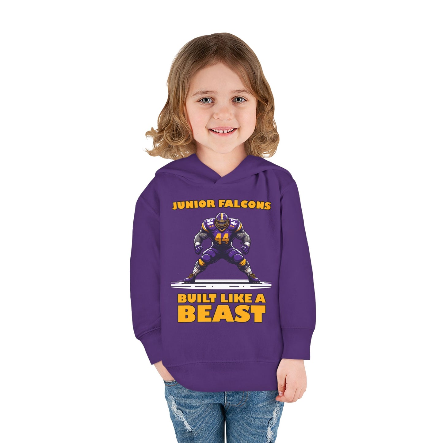 Football - Toddler Sweatshirt - Built like a beast