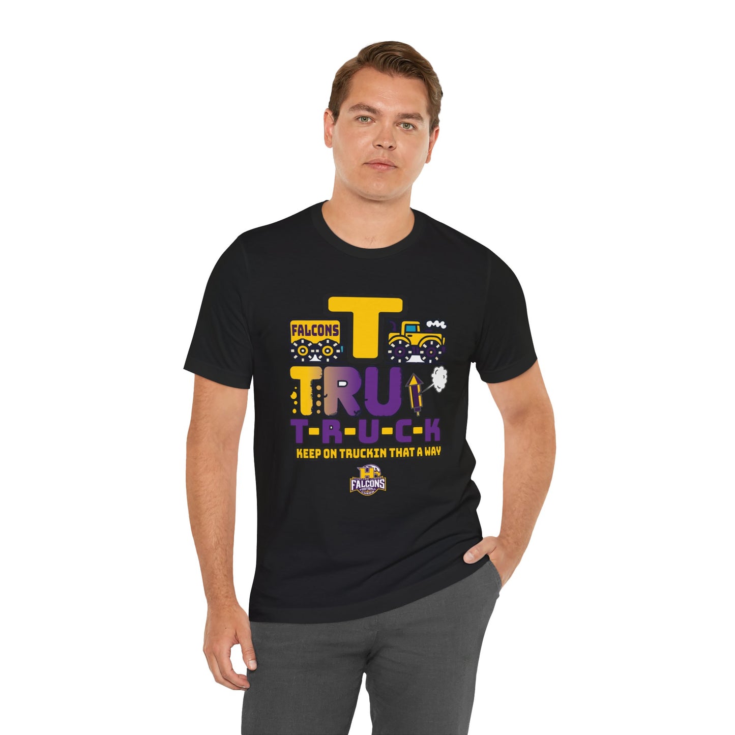 Cheer - Adult T-Shirt - Keep on Truckin