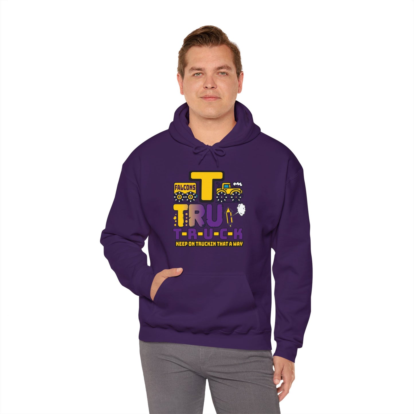 Cheer - Adult Sweatshirt - Keep on Truckin