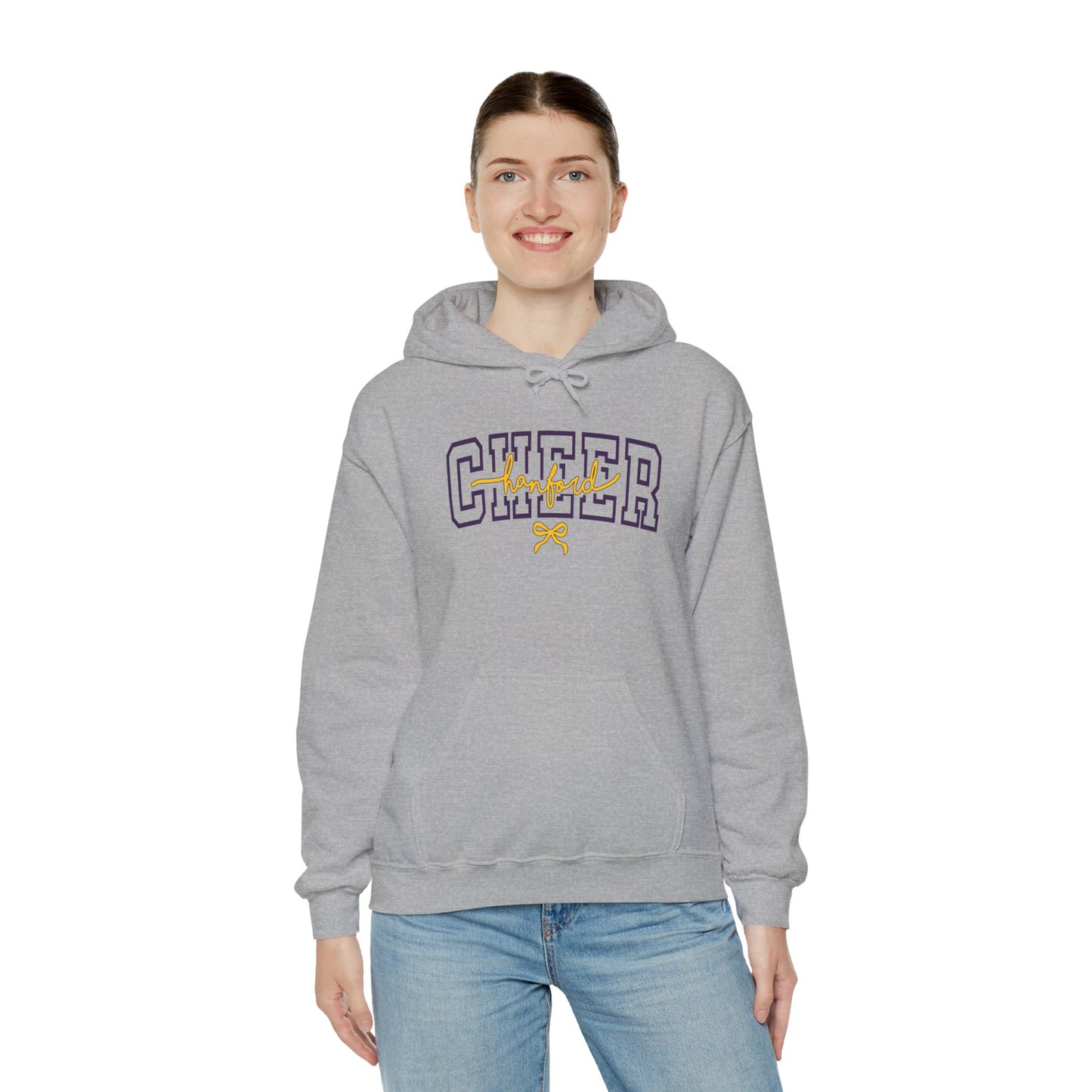 Cheer - Adult Sweatshirt - Hanford Cursive