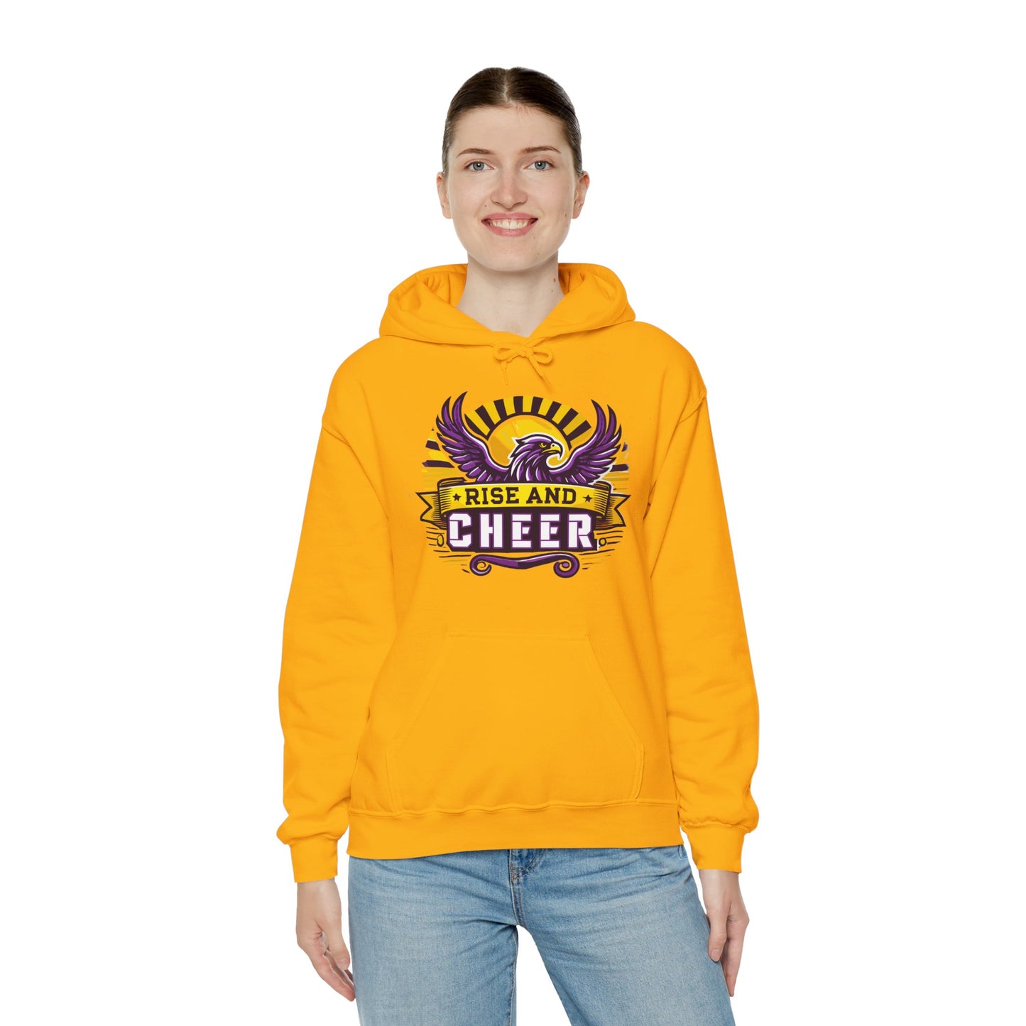 Cheer - Adult Sweatshirt - Rise and Cheer