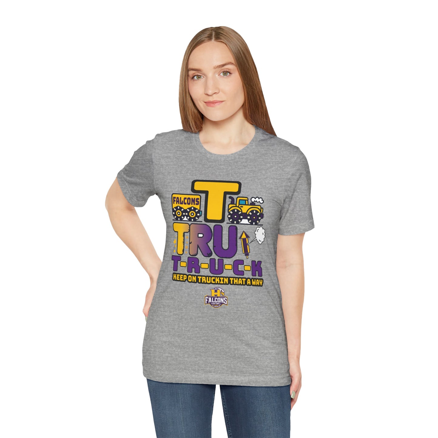 Cheer - Adult T-Shirt - Keep on Truckin
