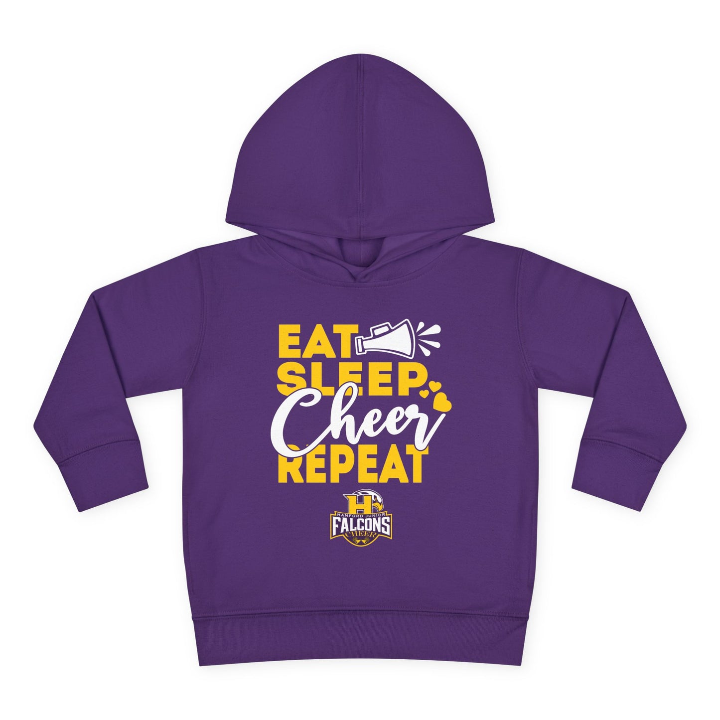Cheer - Toddler Sweatshirt - Eat Sleep Cheer Repeat