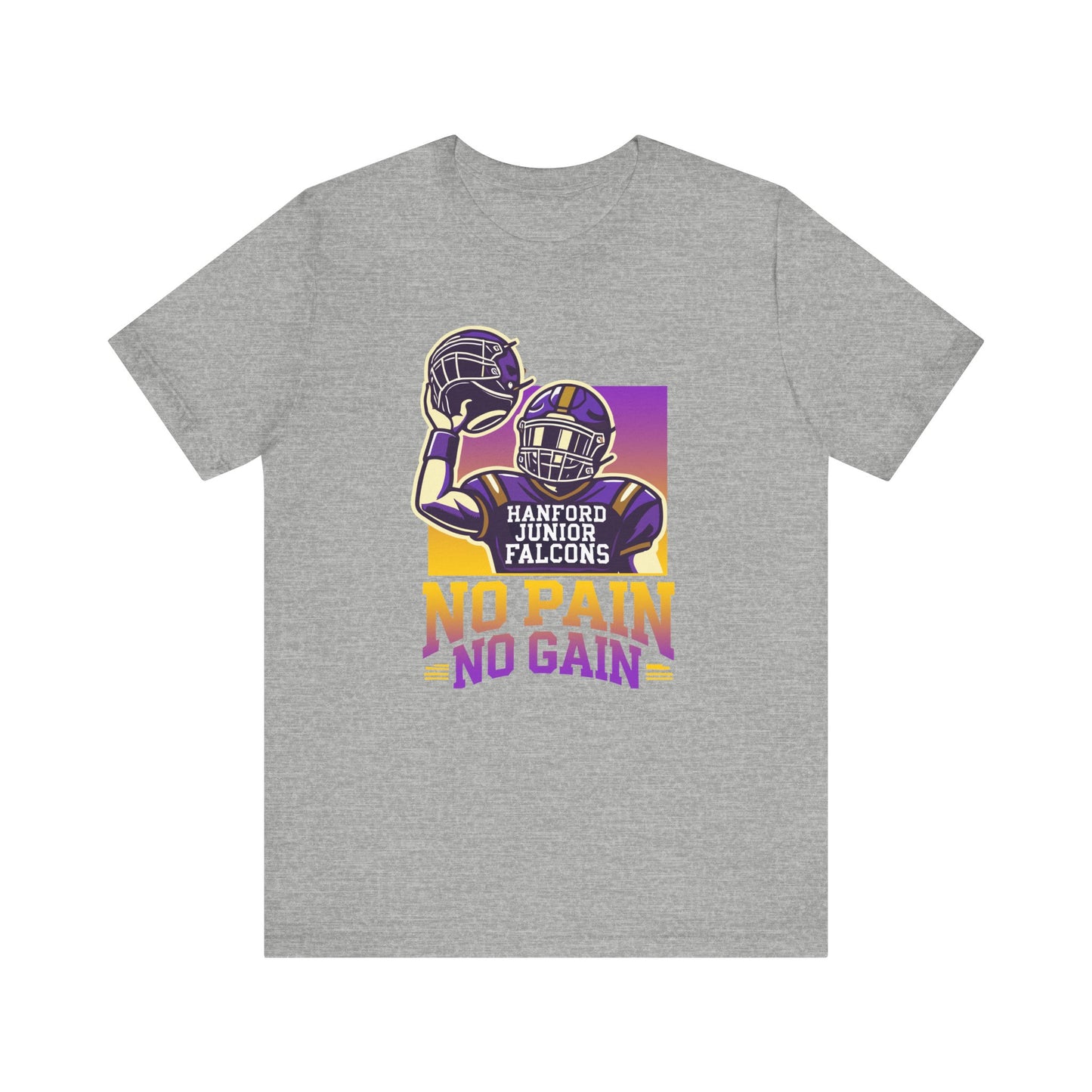 Football - Adult T-Shirt - No Pain No Gain