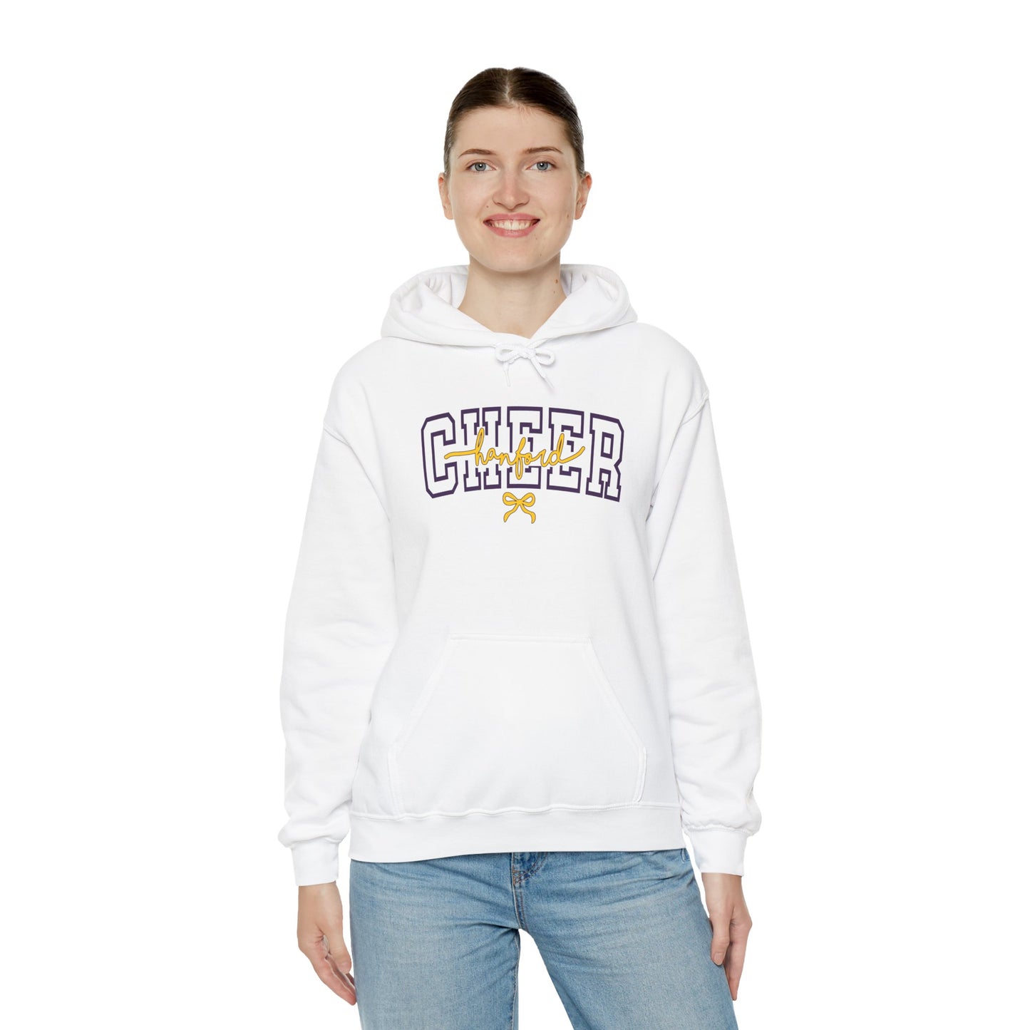 Cheer - Adult Sweatshirt - Hanford Cursive