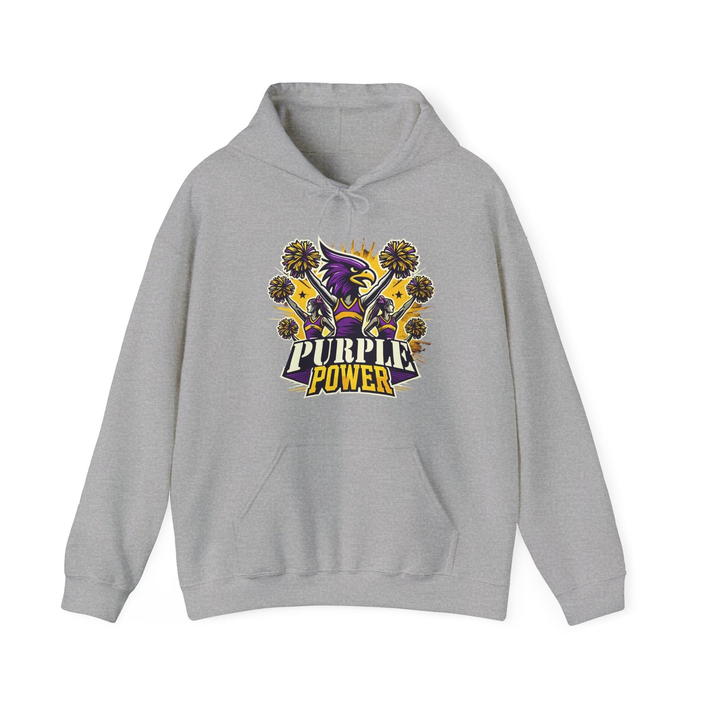 Cheer - Adult Sweatshirt - Purple Power