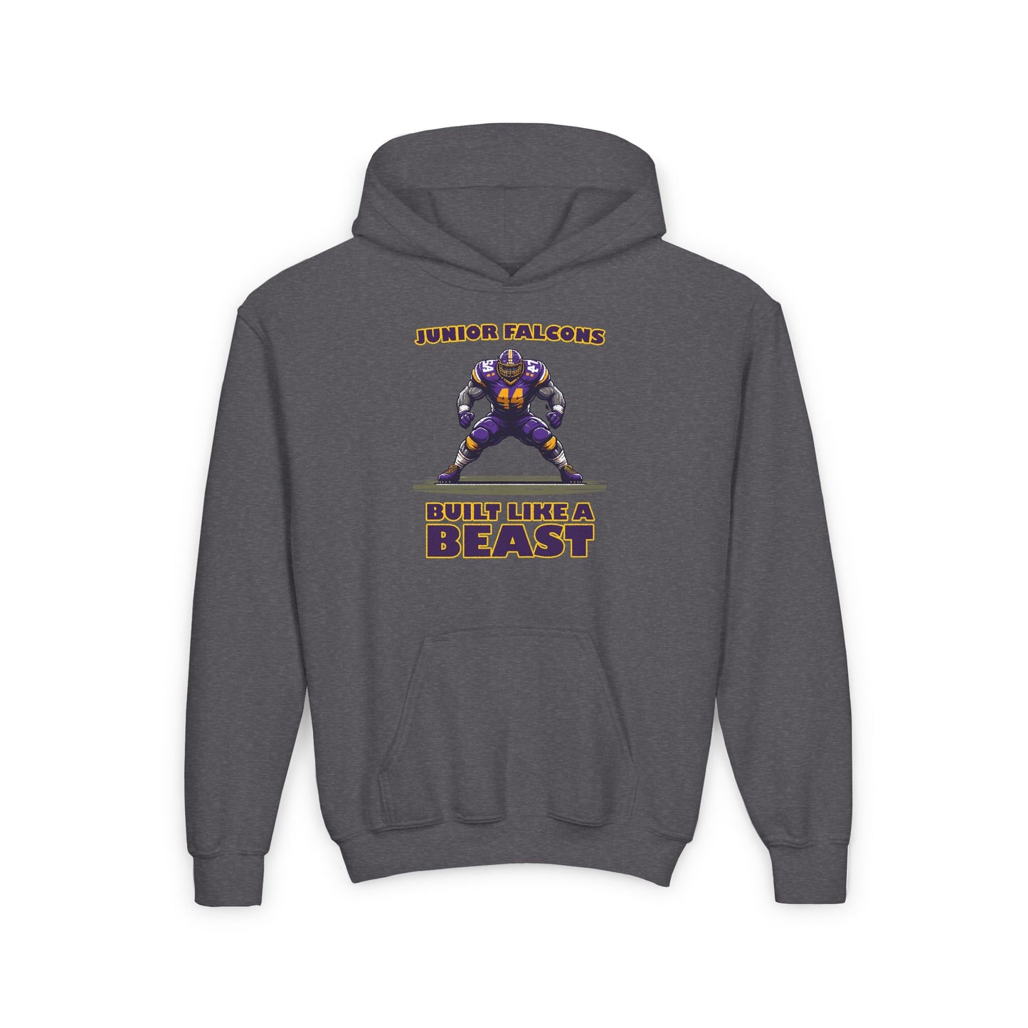 Football - Youth Sweatshirt - Built like a Beast