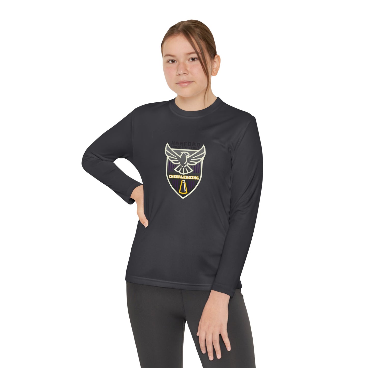 Cheer - Youth Long Sleeve - Shield Logo