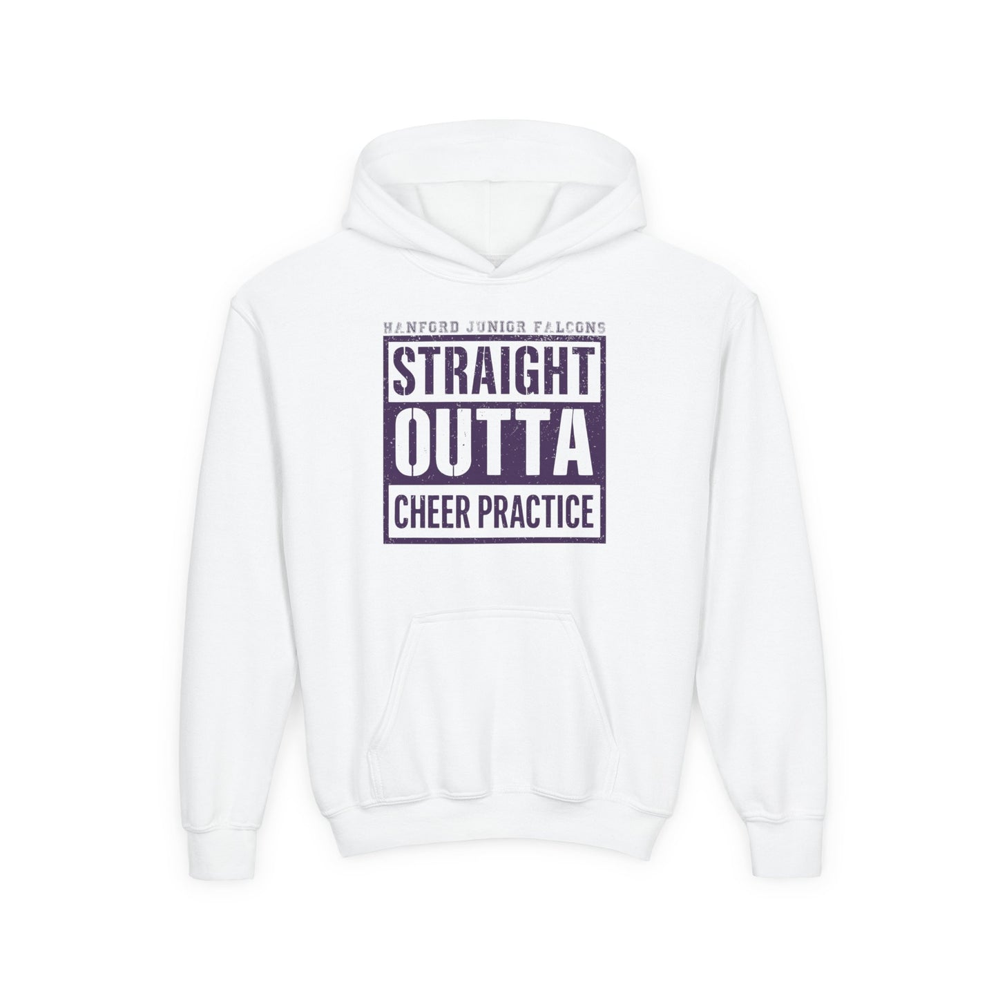 Cheer - Youth Sweatshirt - Straight Outta Cheer Practice