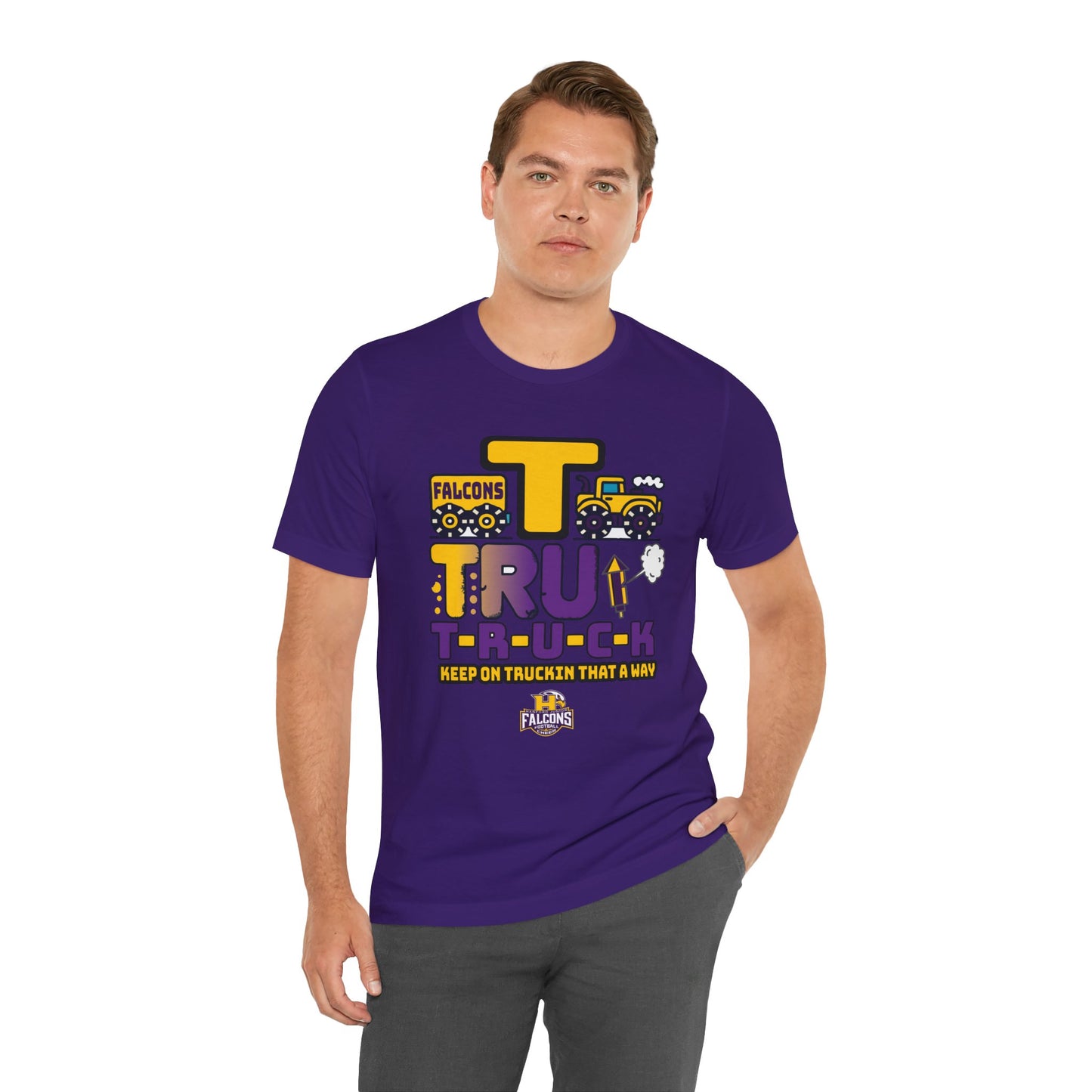 Cheer - Adult T-Shirt - Keep on Truckin